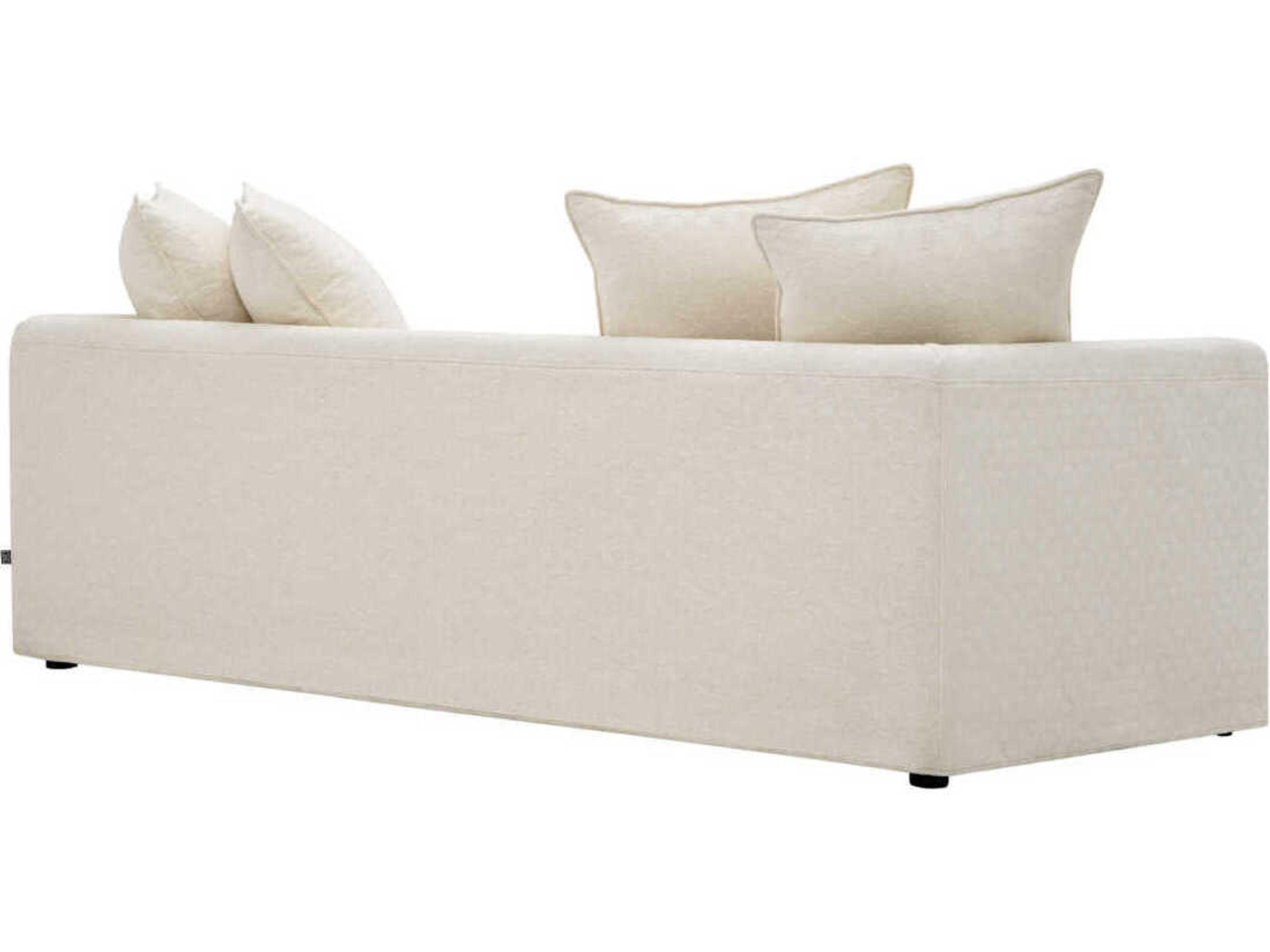 Eichholtz Montgomery White Upholstered Sofa