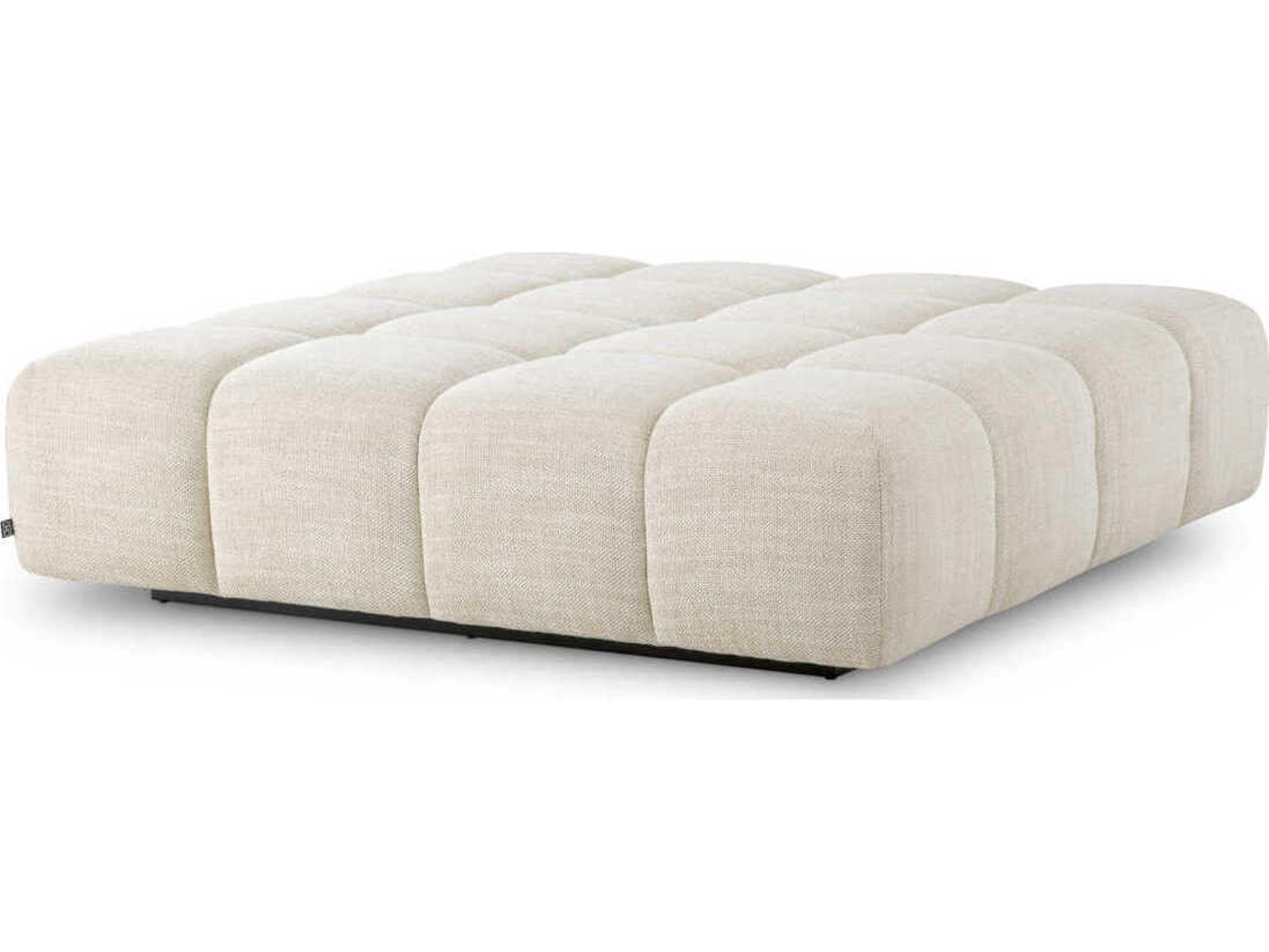 Hunter Albury Beige Black Base Upholstered Modular