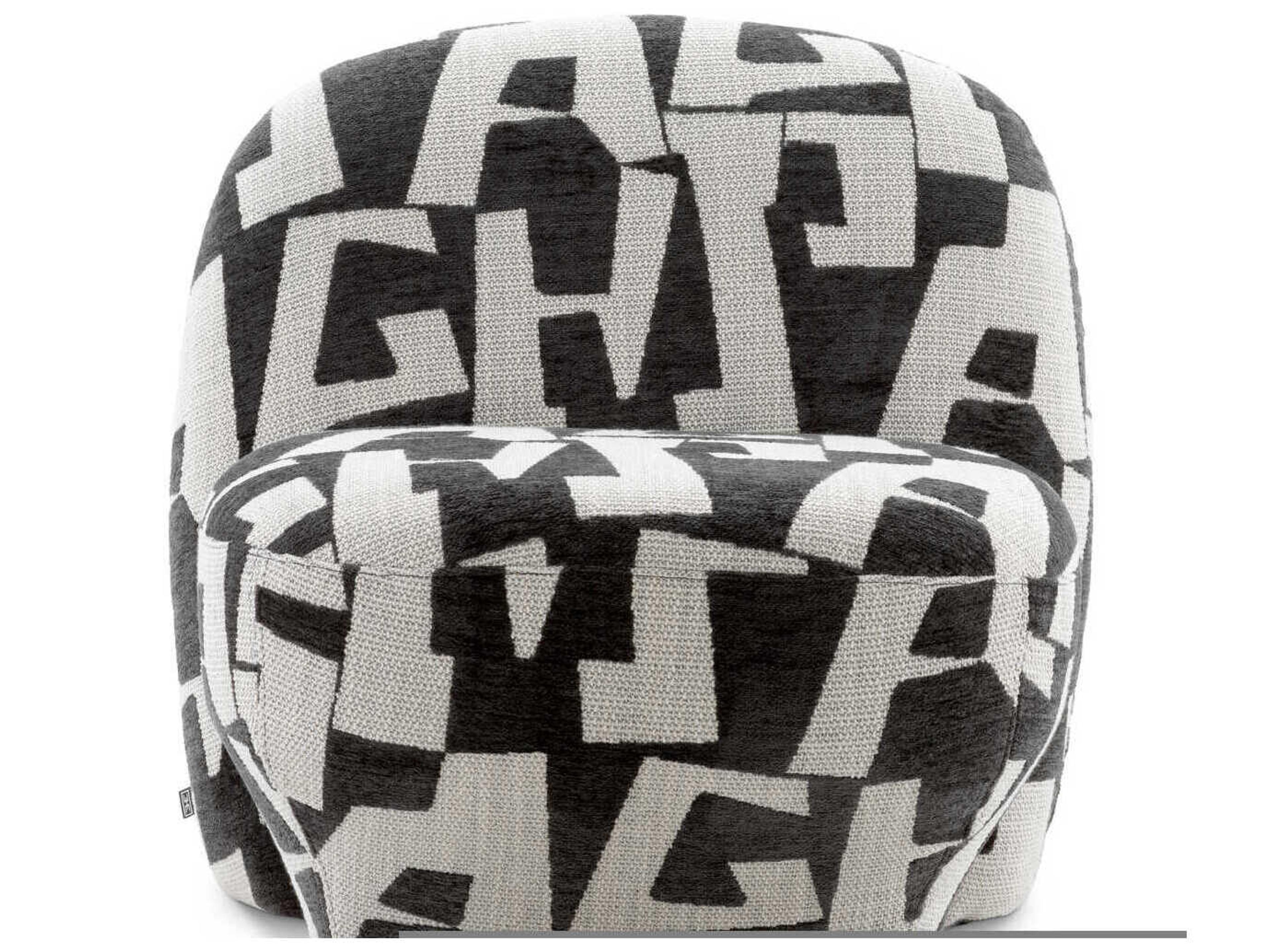 Eichholtz Lugo Black Accent Chair