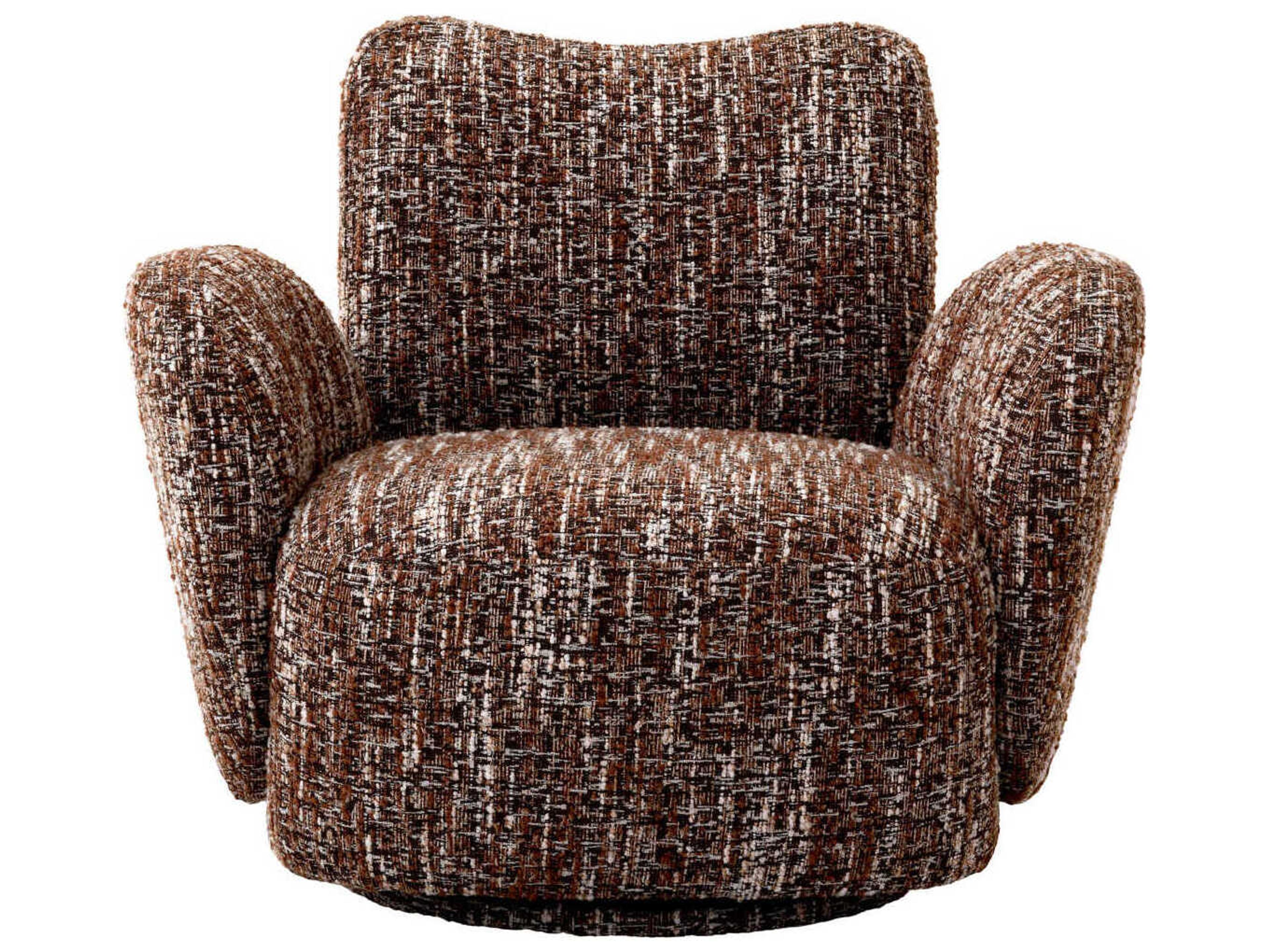 Eichholtz Merida Swivel Red Accent Chair