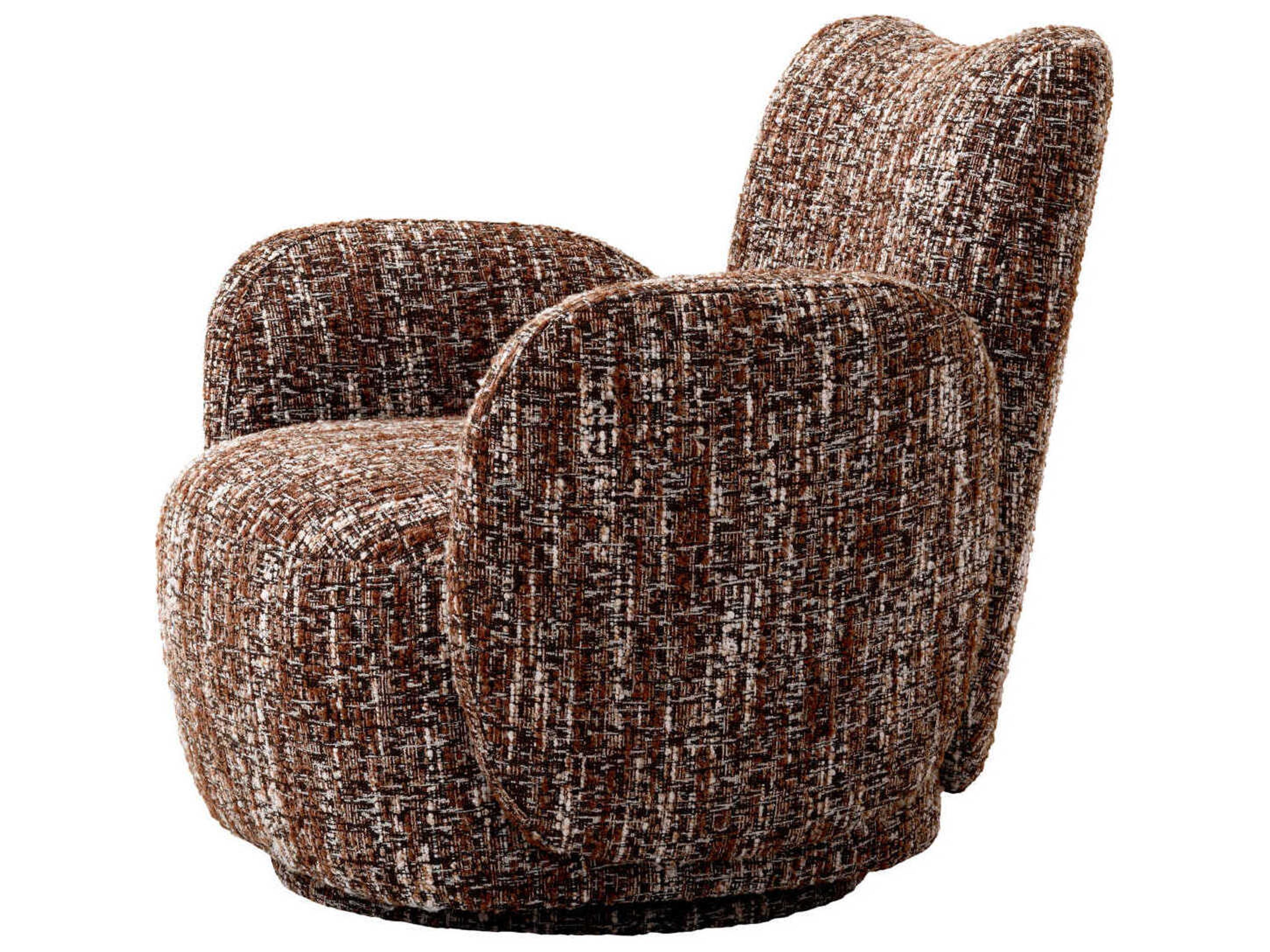 Eichholtz Merida Swivel Red Accent Chair