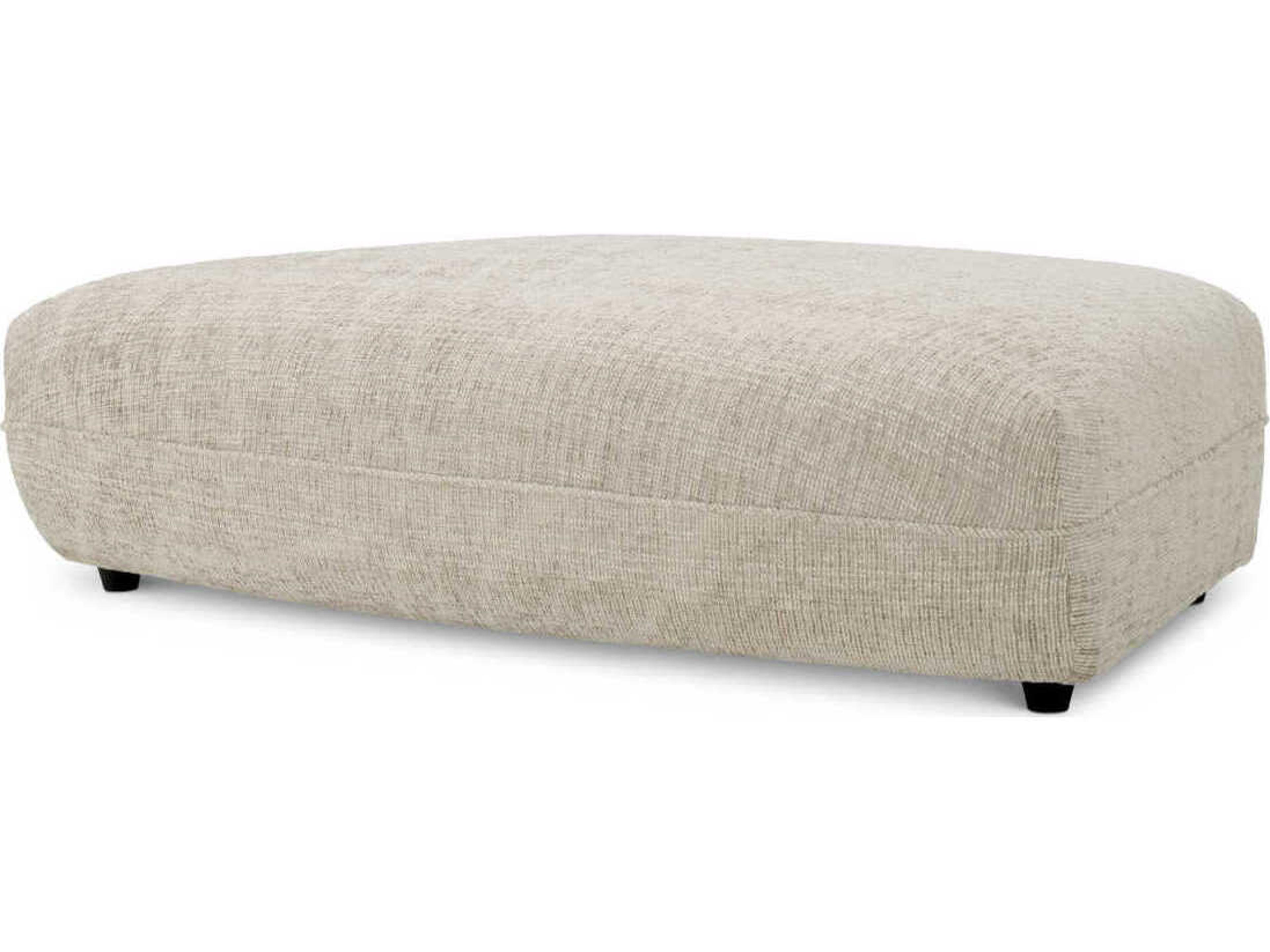 Grand Creststone Beige Black Feet Upholstered Modular