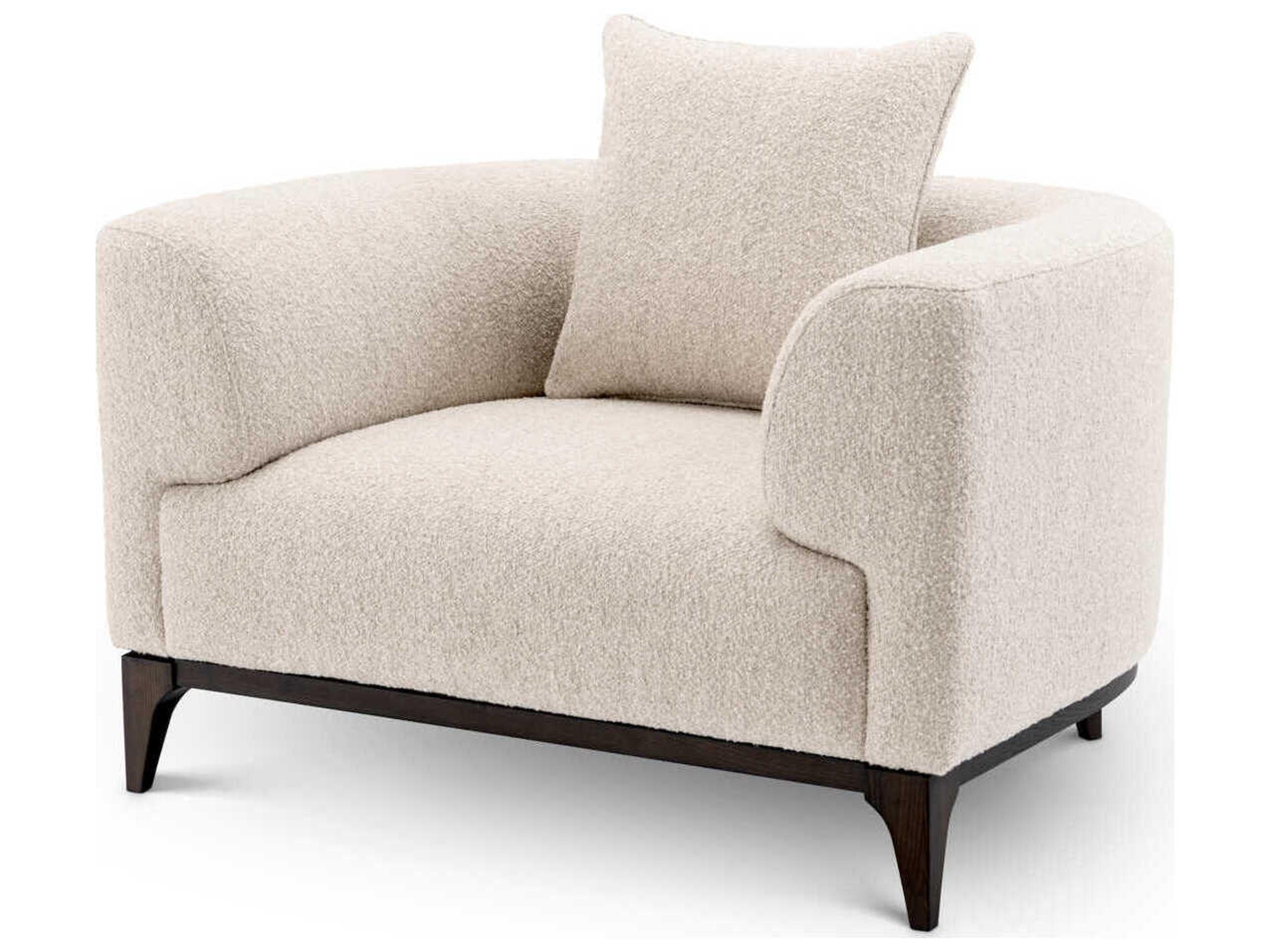 Brannan Chair and a Half Bouclé White