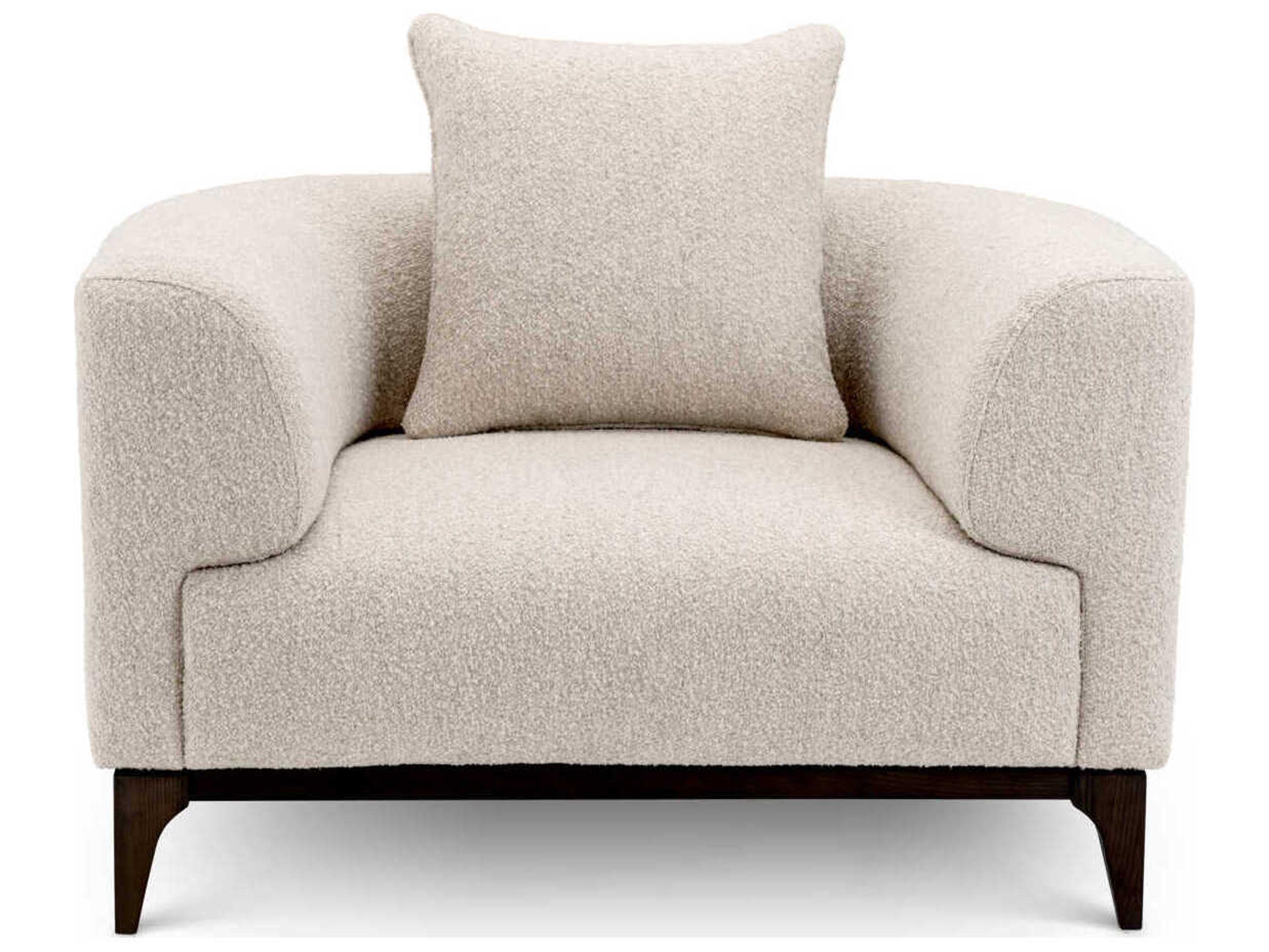 Eichholtz Brannan White Chair and a Half