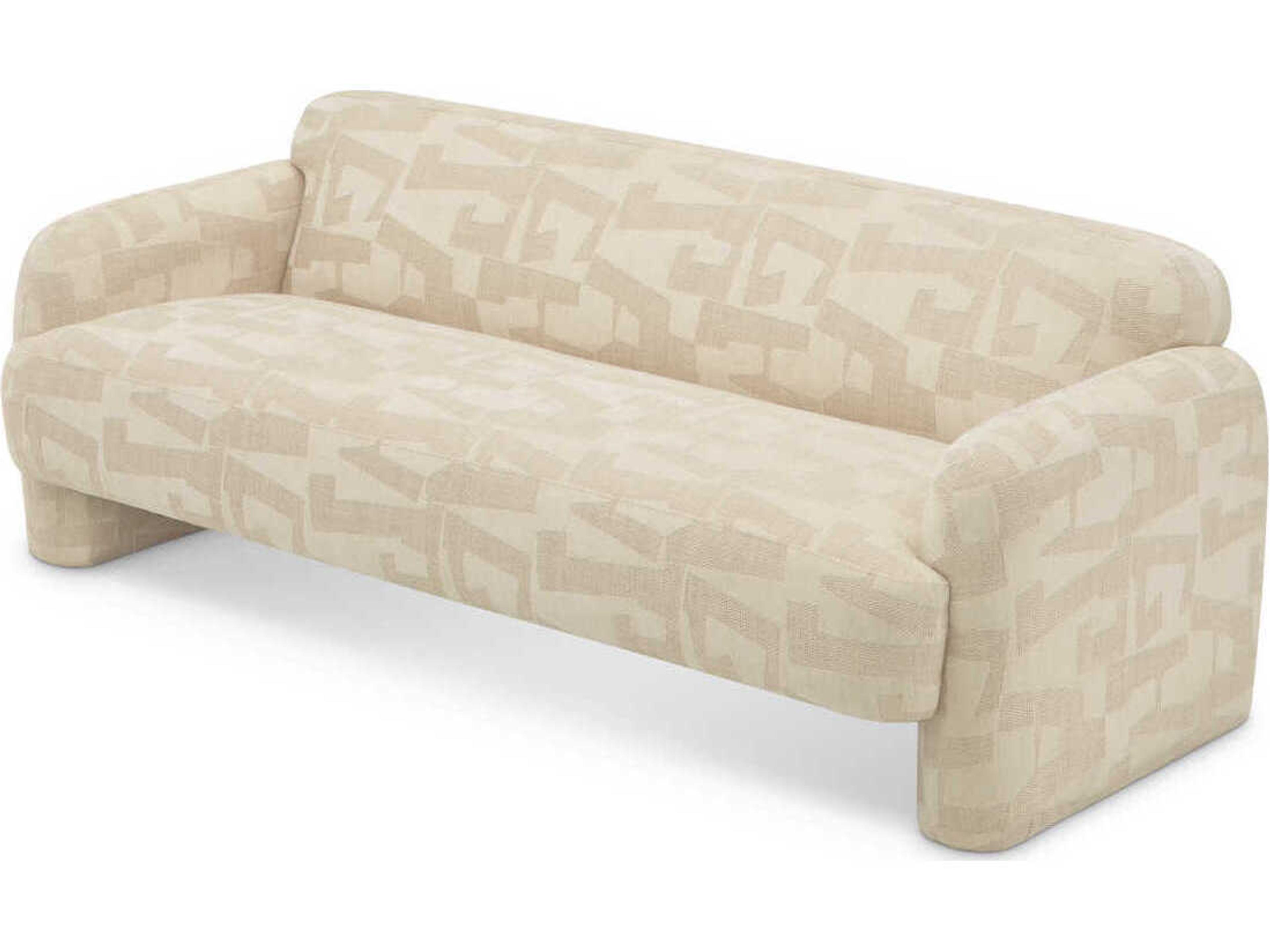 Eichholtz Hernandez Brooklyn Sand Beige Upholstered Sofa