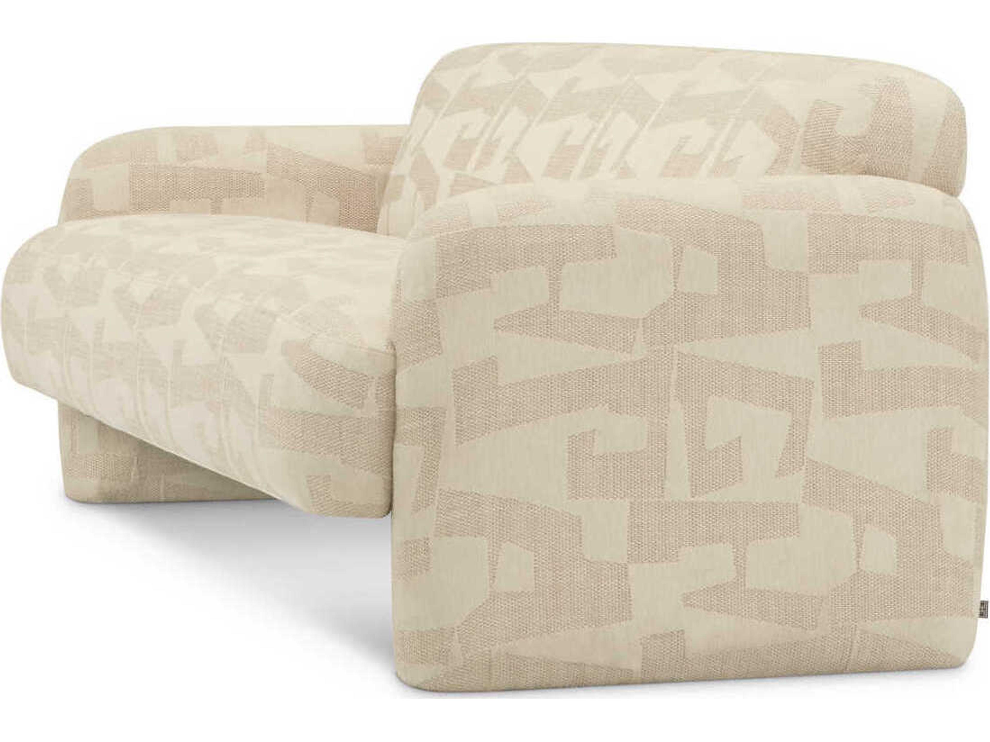 Eichholtz Hernandez Brooklyn Sand Beige Upholstered Sofa