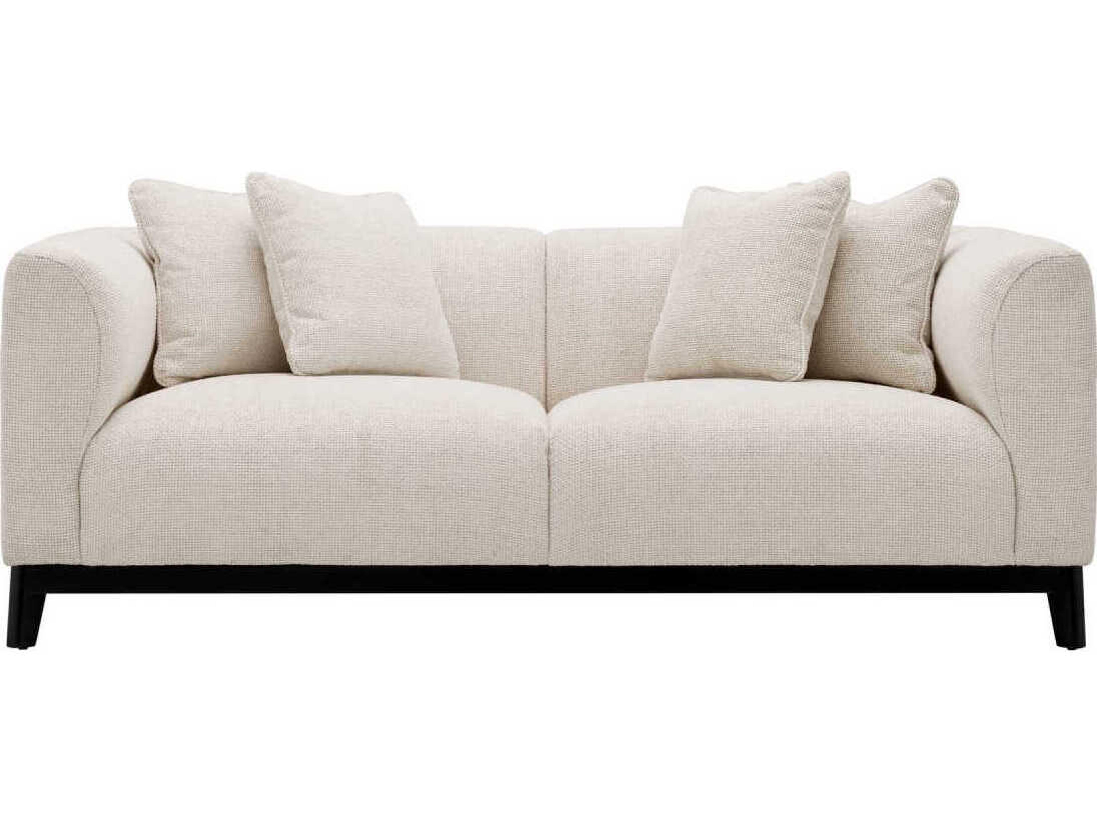Eichholtz Corso White Upholstered Sofa