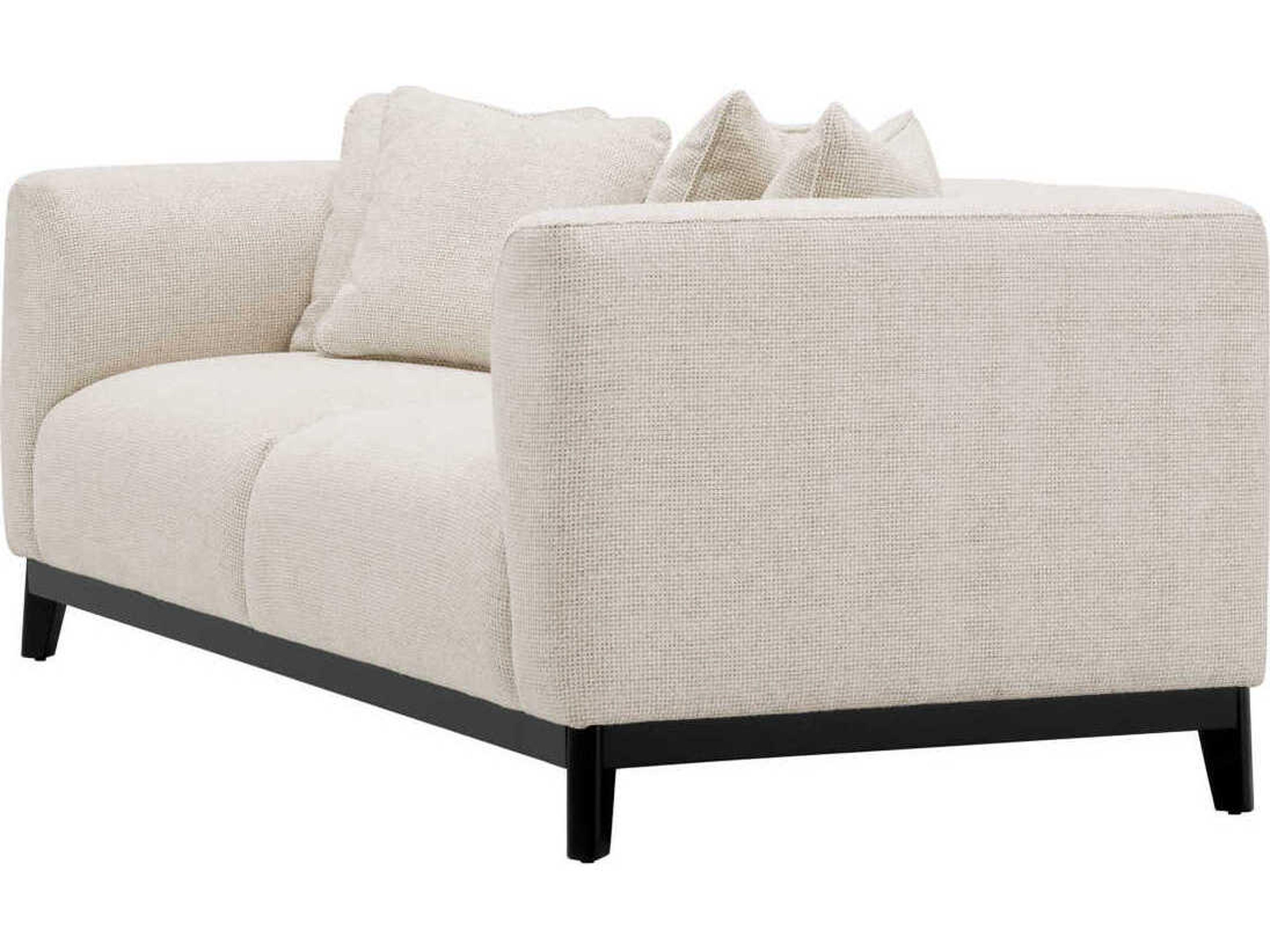 Eichholtz Corso White Upholstered Sofa