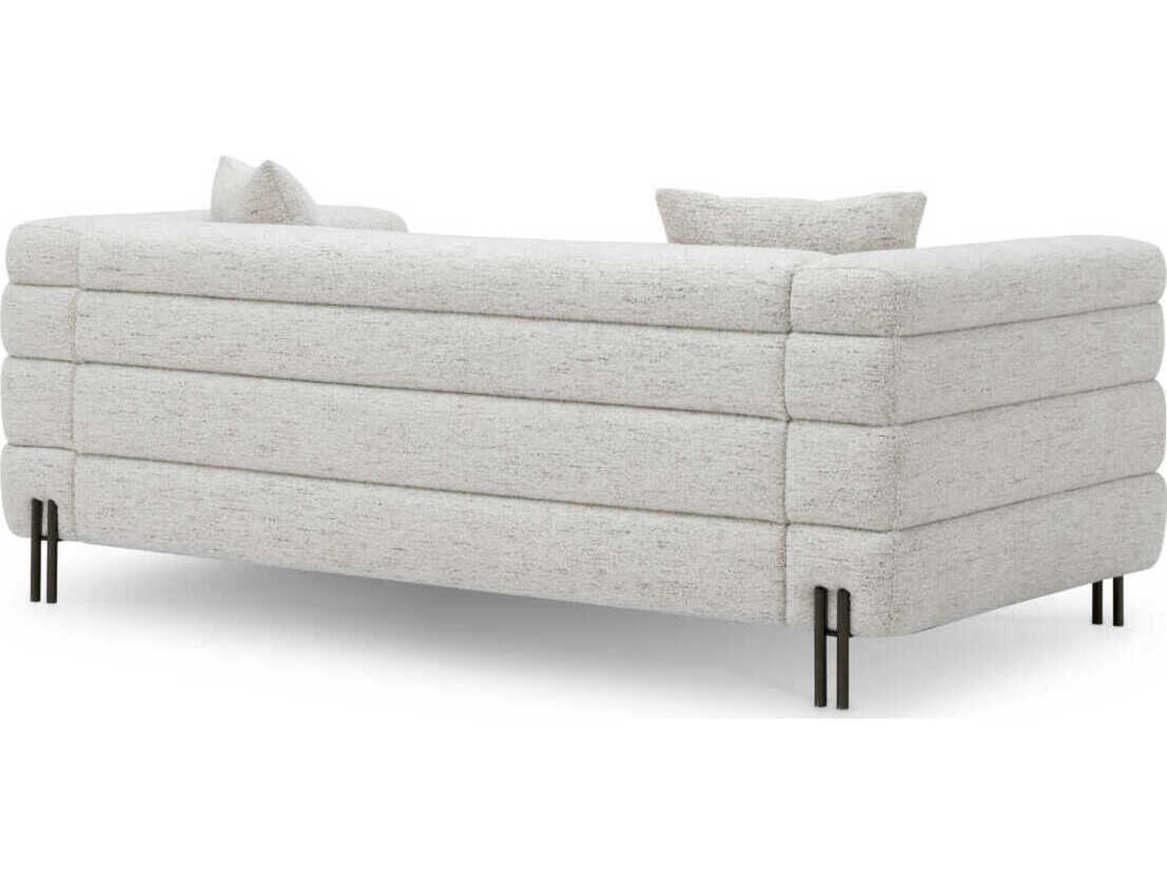 Eichholtz York White Upholstered Sofa