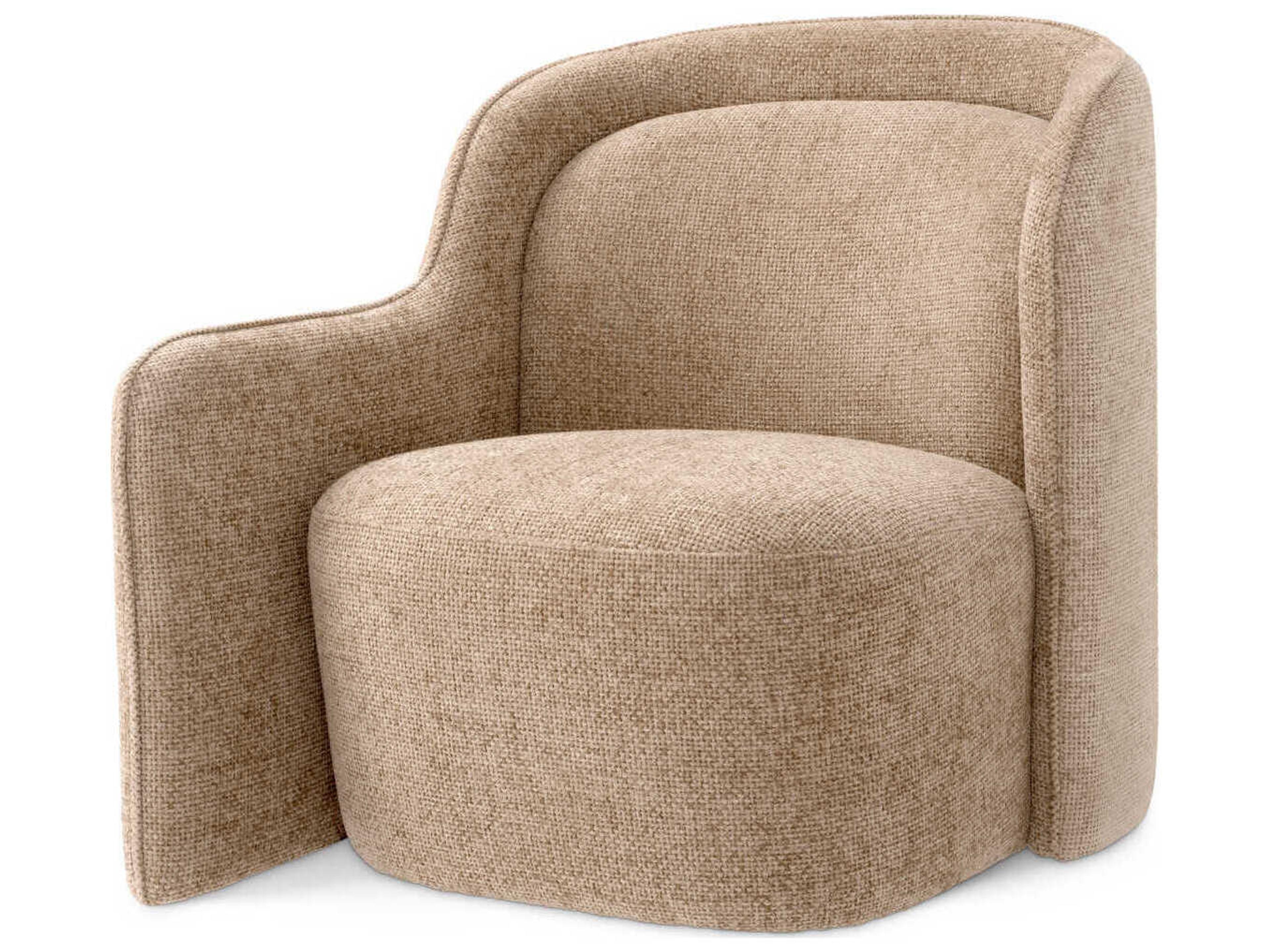 Barrier Beige Accent Chair