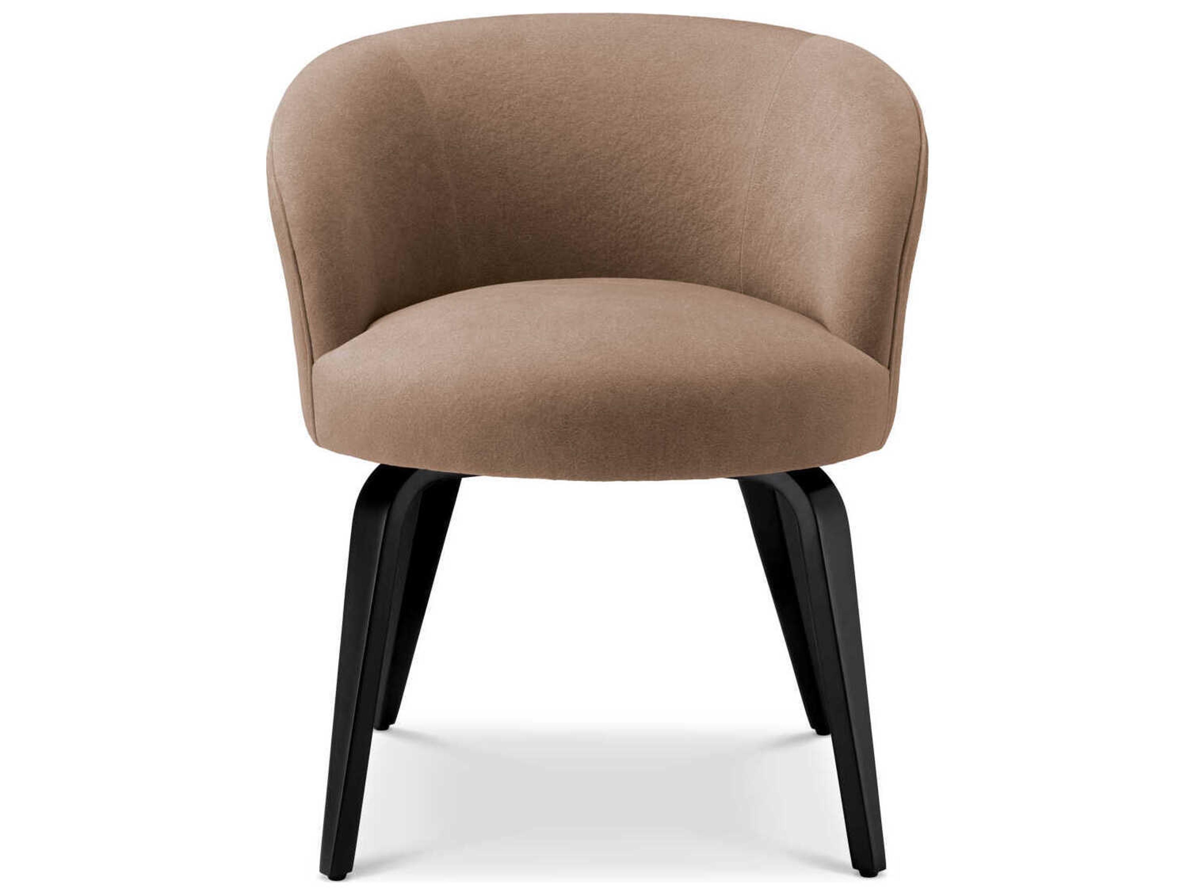 Eichholtz Vichy Beige Upholstered Arm Dining Chair