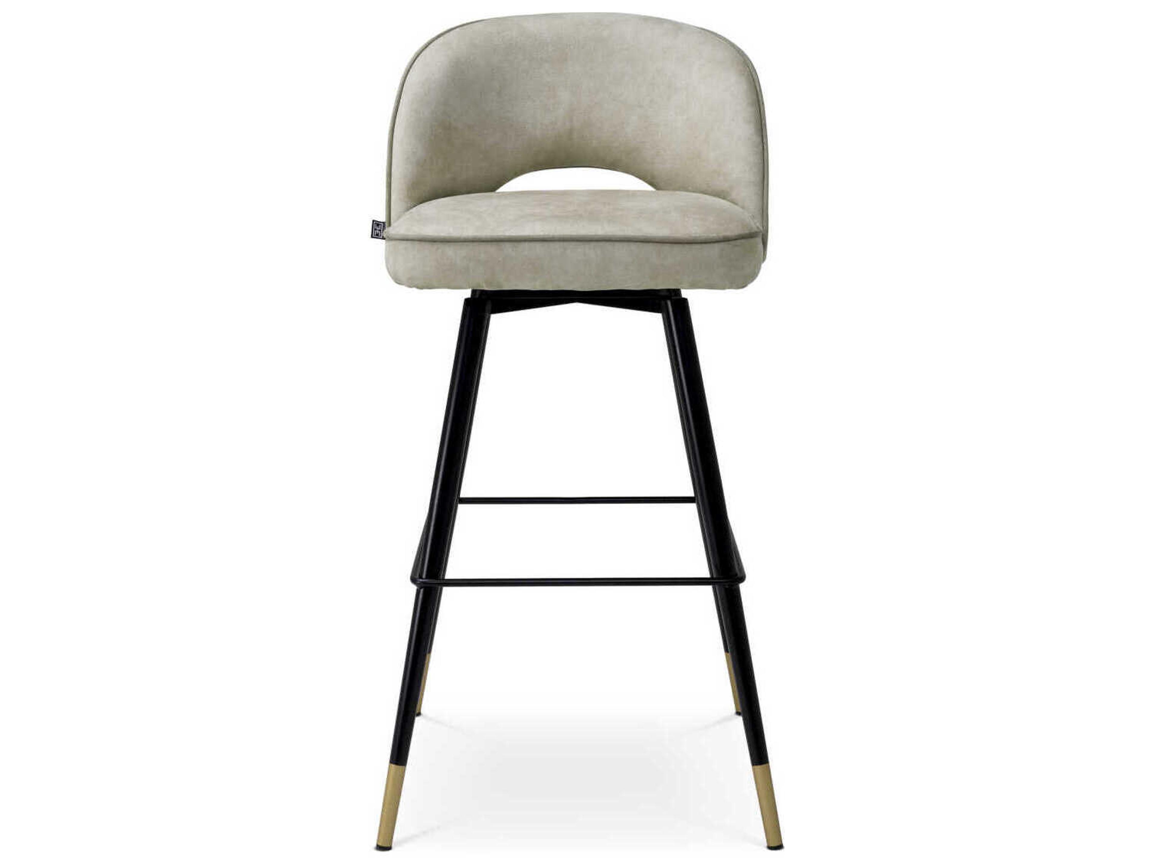Eichholtz Cliff Upholstered Bar Stool Set of 2