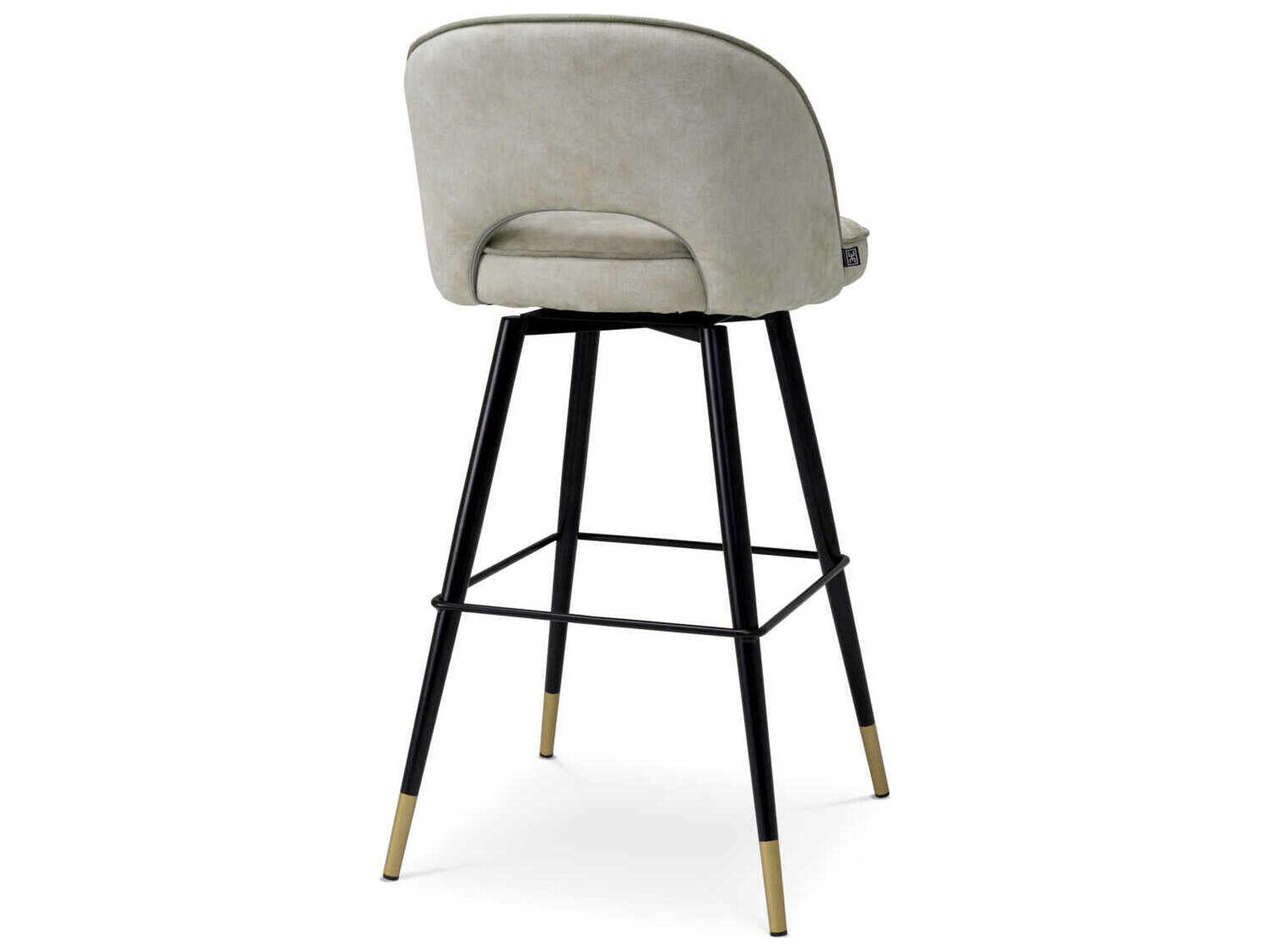 Eichholtz Cliff Upholstered Bar Stool Set of 2