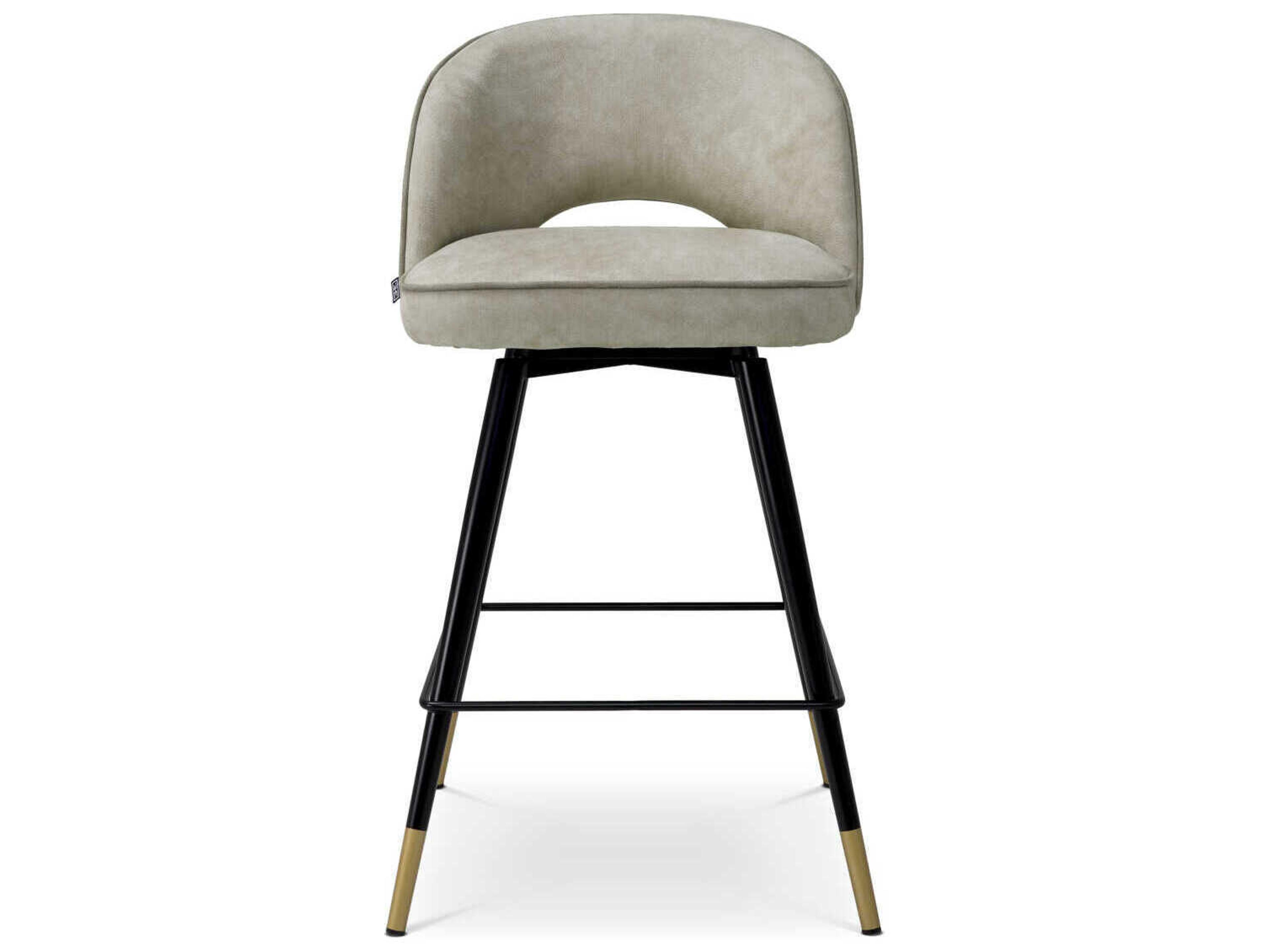 Eichholtz Cliff Upholstered Counter Stool Set of 2