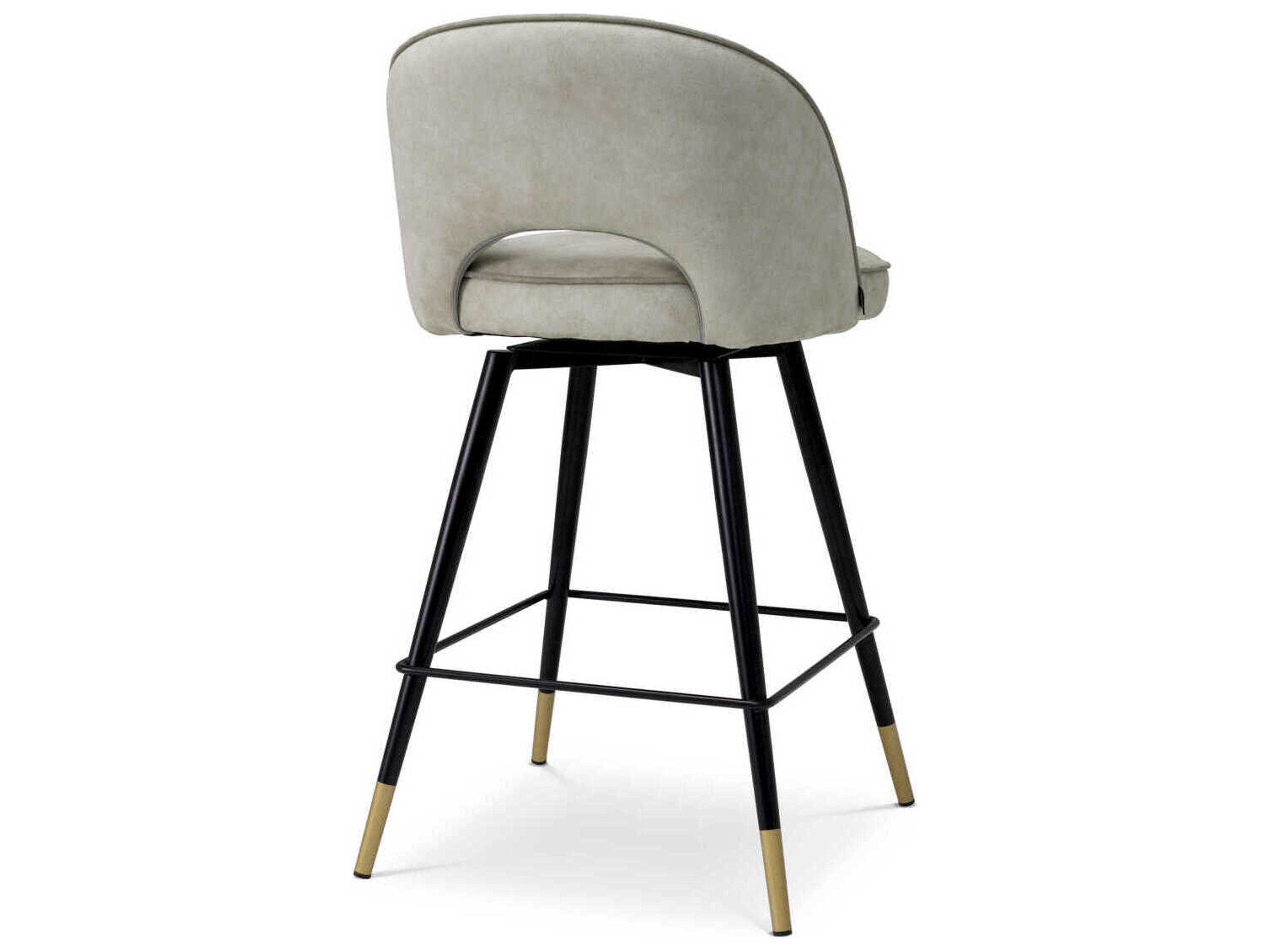 Eichholtz Cliff Upholstered Counter Stool Set of 2