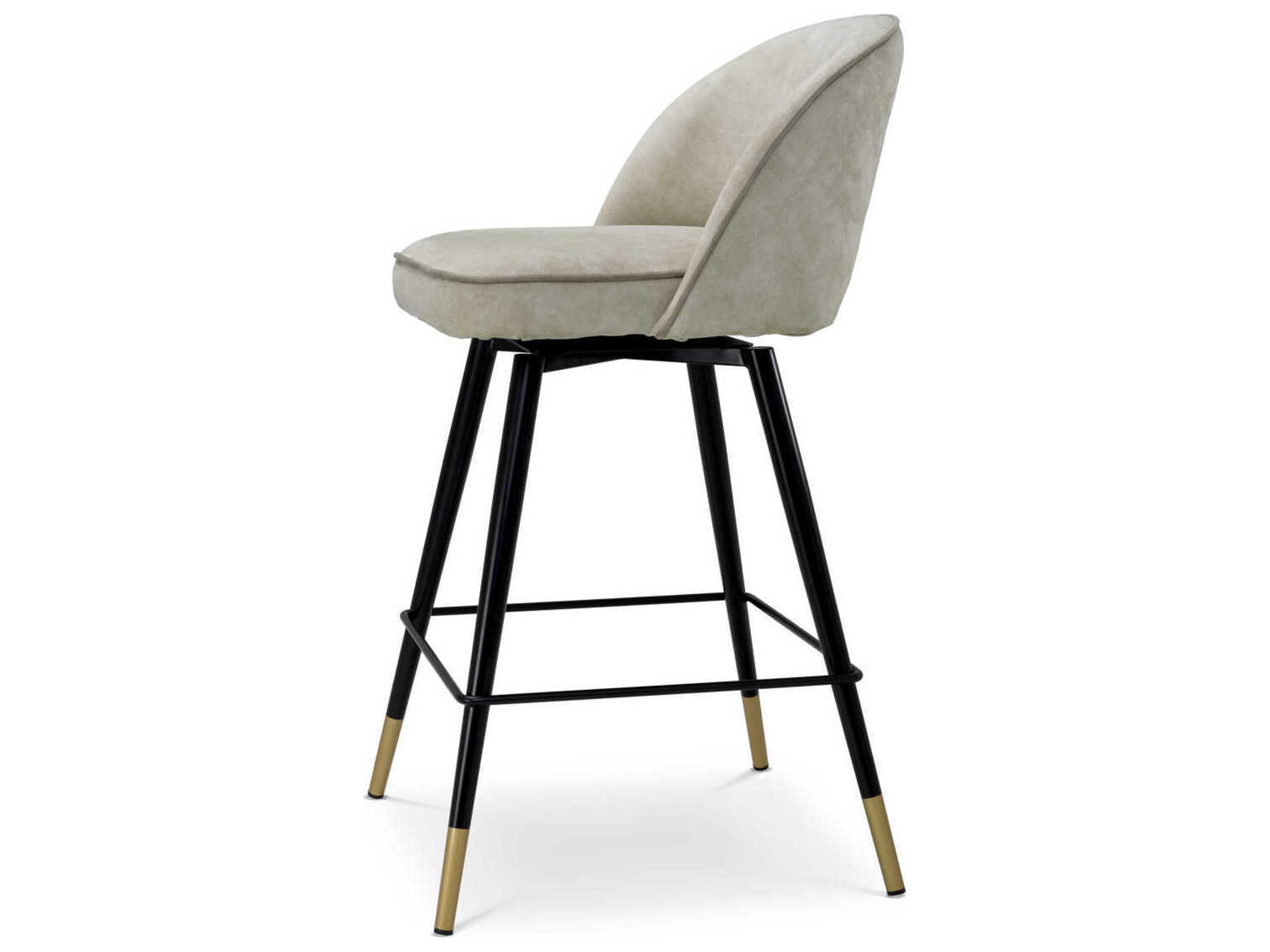 Eichholtz Cliff Upholstered Counter Stool Set of 2