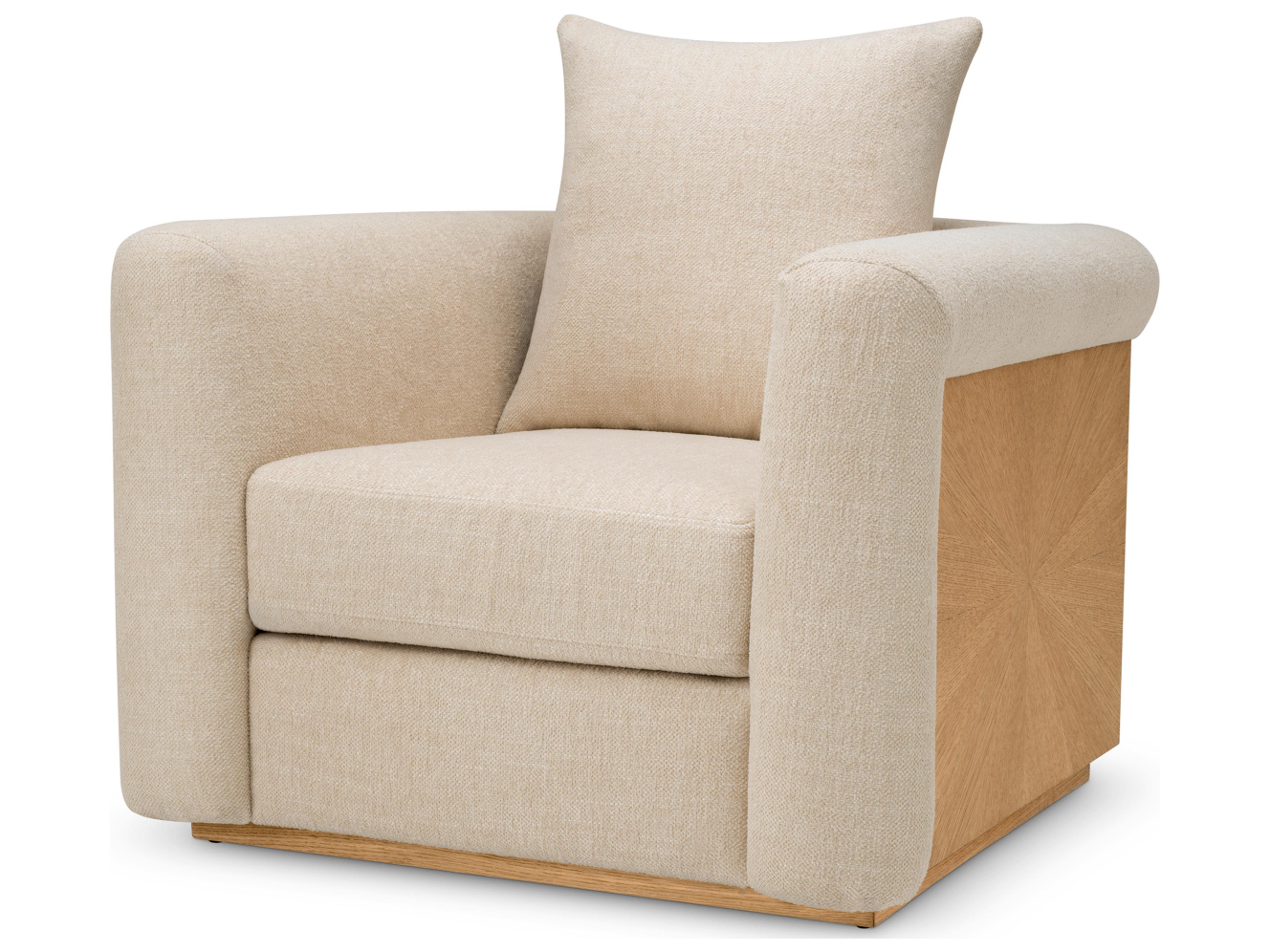 Beige Accent Chair
