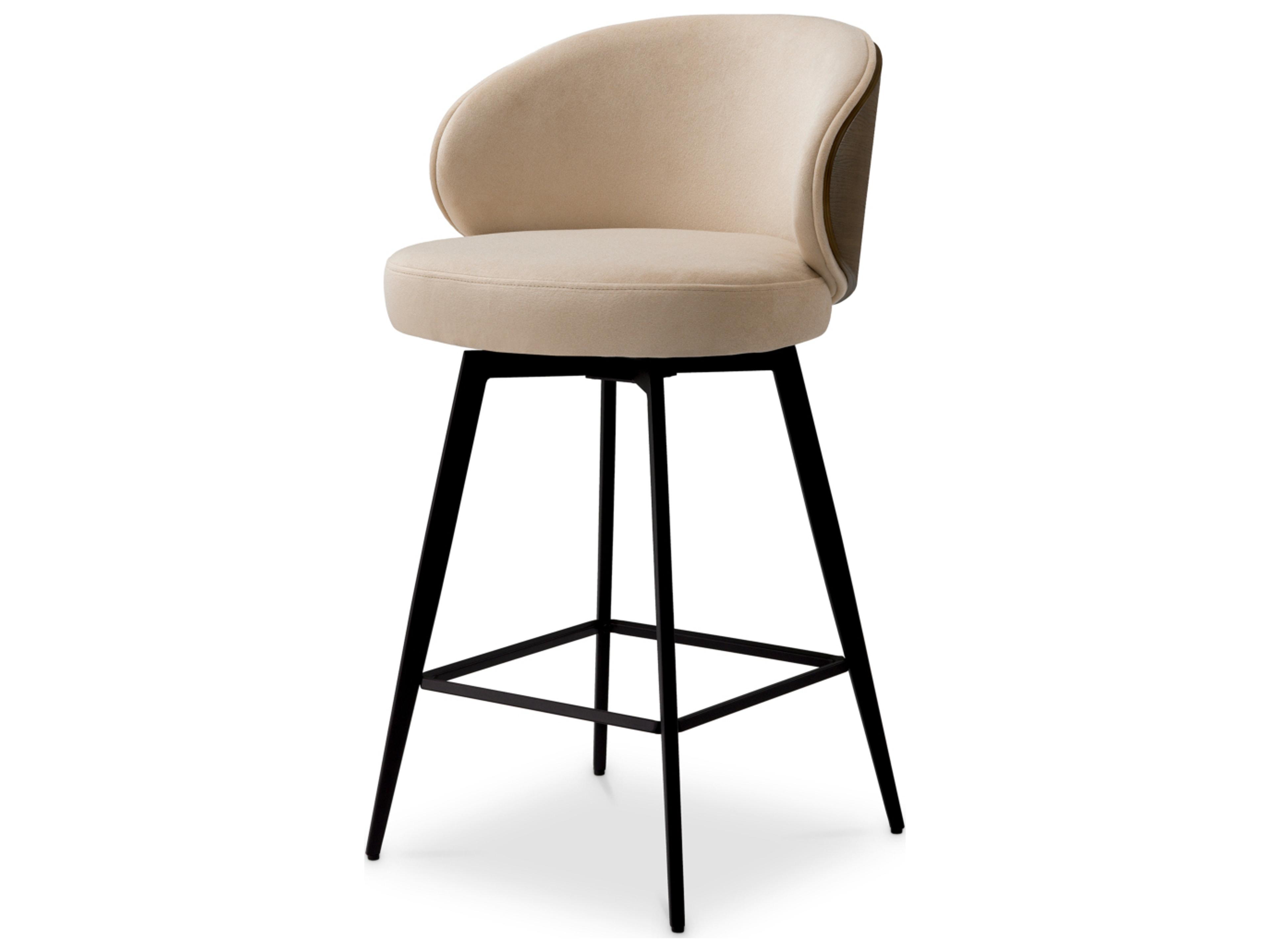 Upholstered Swivel Counter Stool