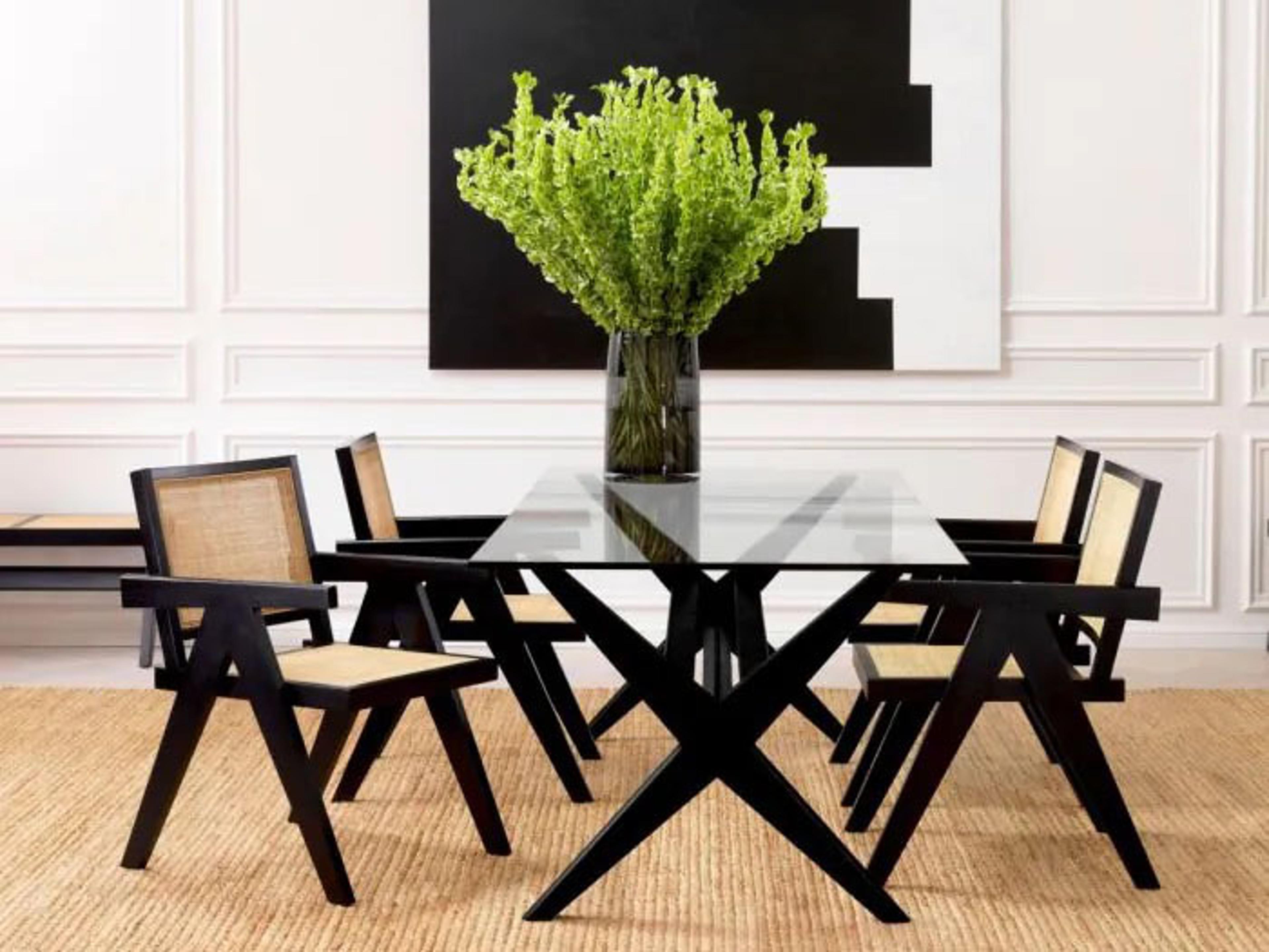 Aristide Oak Wood Dining Room Set