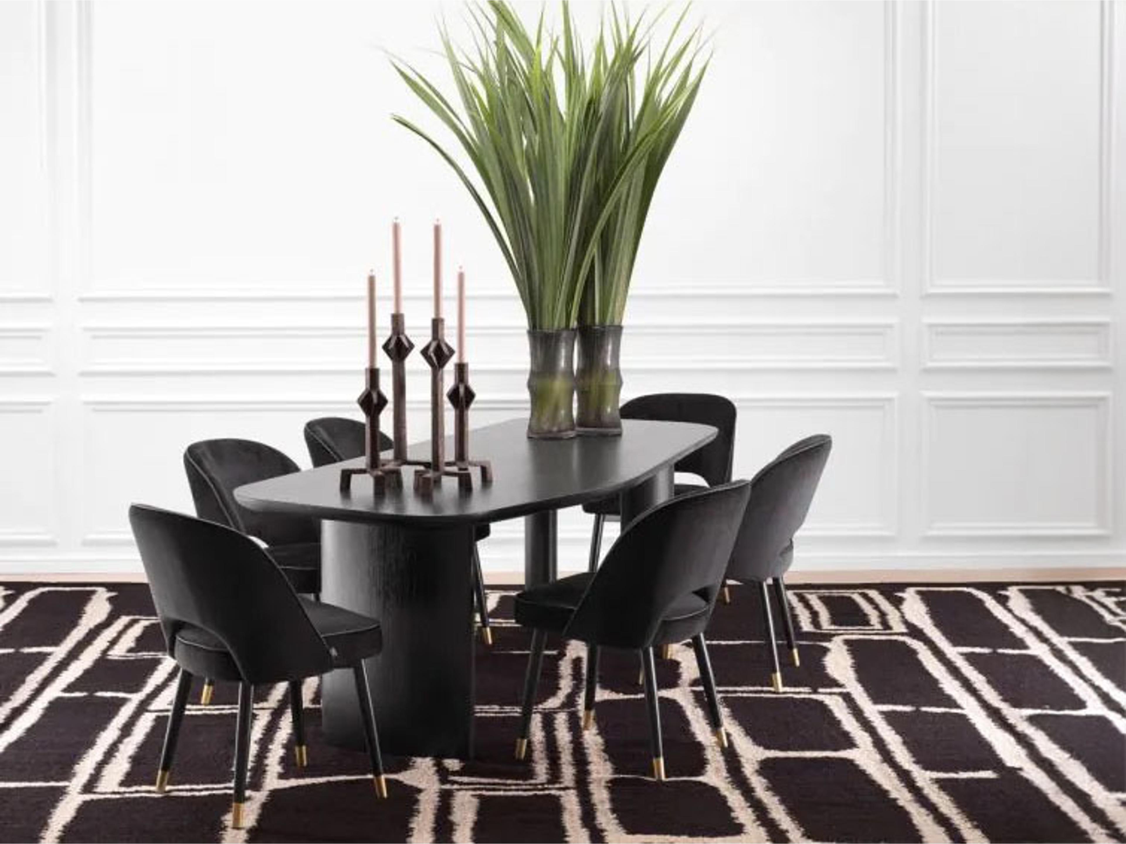 Cliff Oak Wood Dining Room Set