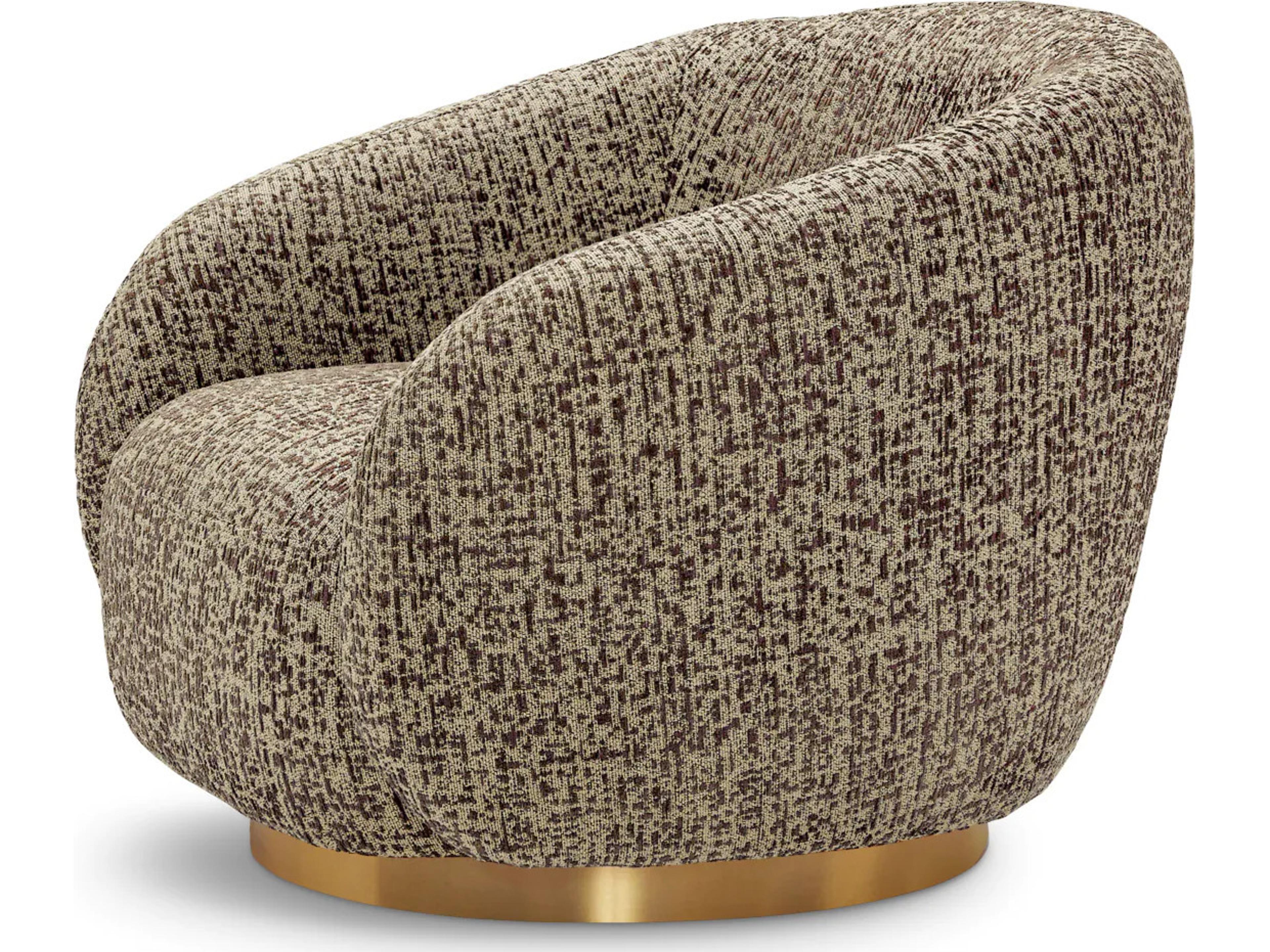 Eichholtz Brice Swivel Chair in Montclair Dark Brown