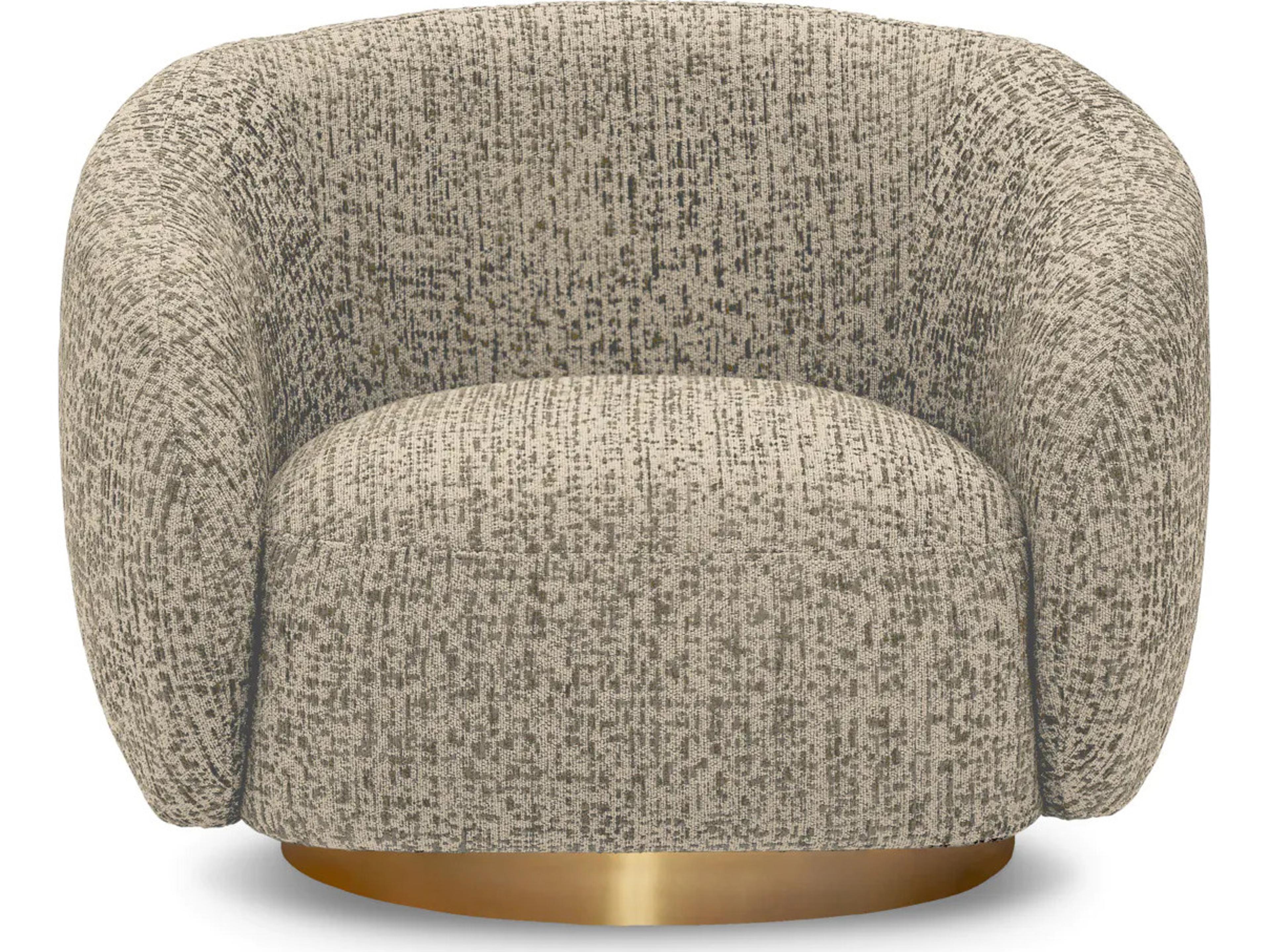 Eichholtz Brice Swivel Chair in Montclair Warm Grey