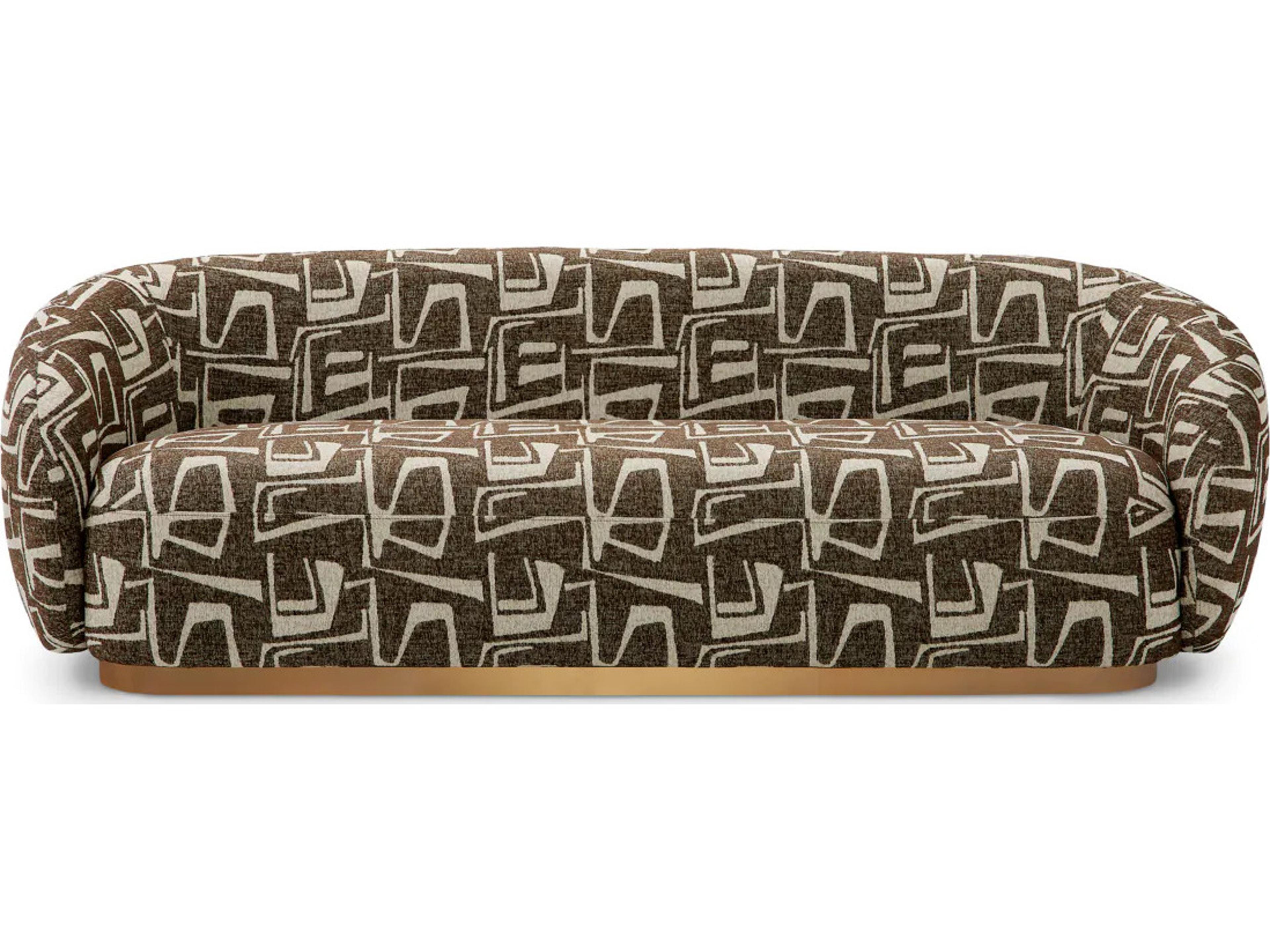 Eichholtz Brice Sofa in Davenport Dark Brown