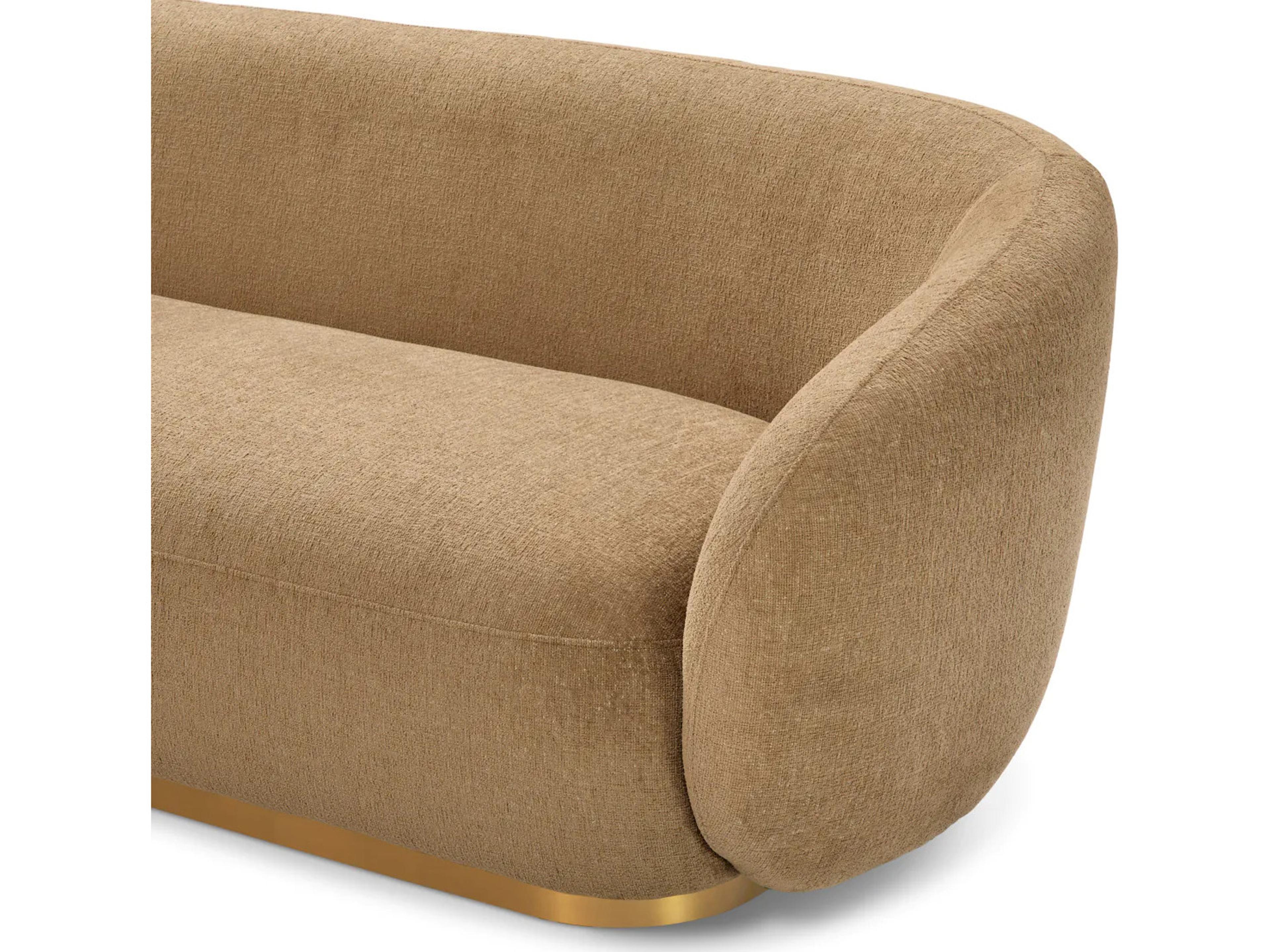 Eichholtz Brice Sofa in Hastings Camel