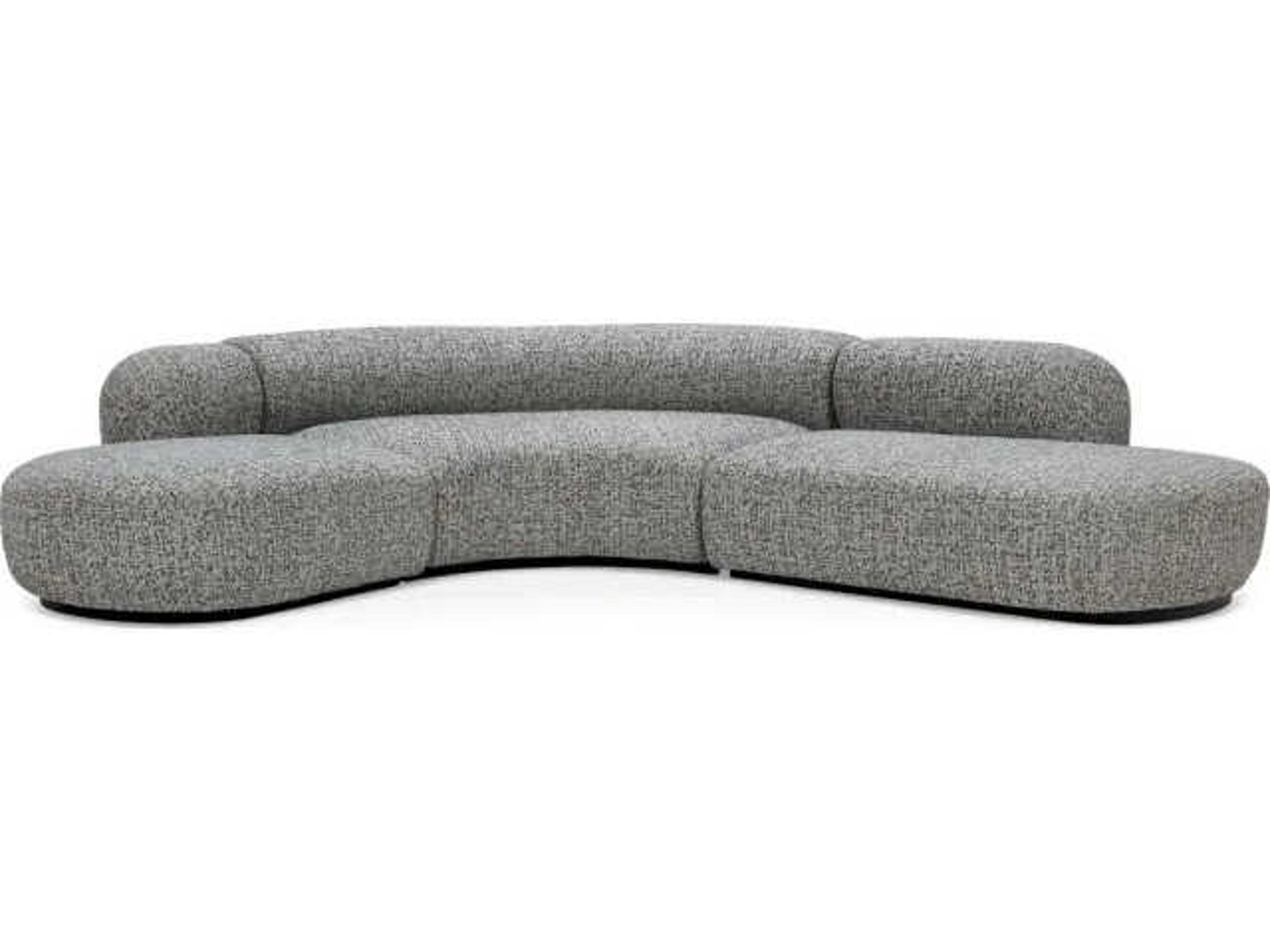 Eichholtz Bjorn Gray Upholstered Sectional Sofa