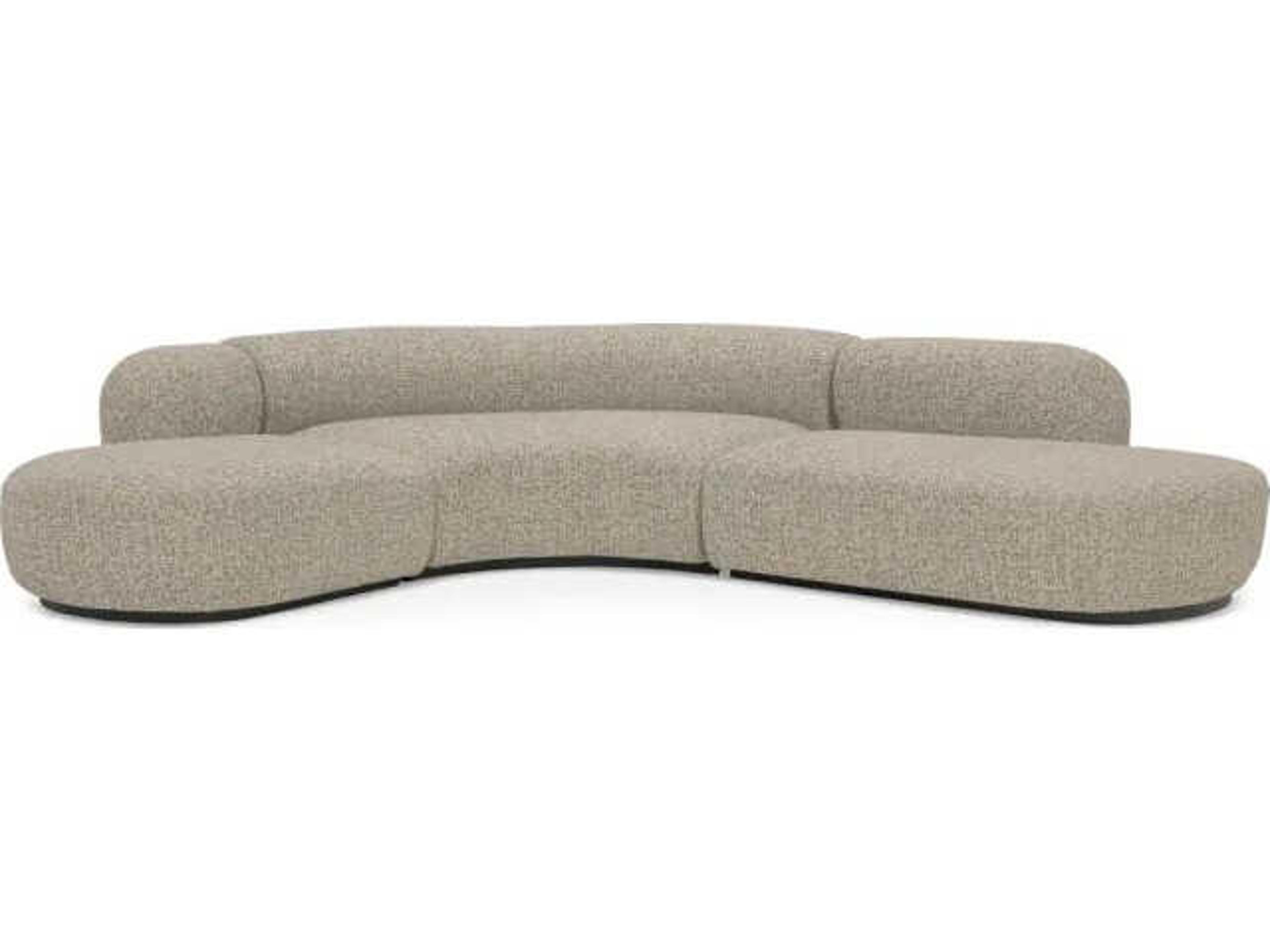 Eichholtz Bjorn Gray Upholstered Sectional Sofa