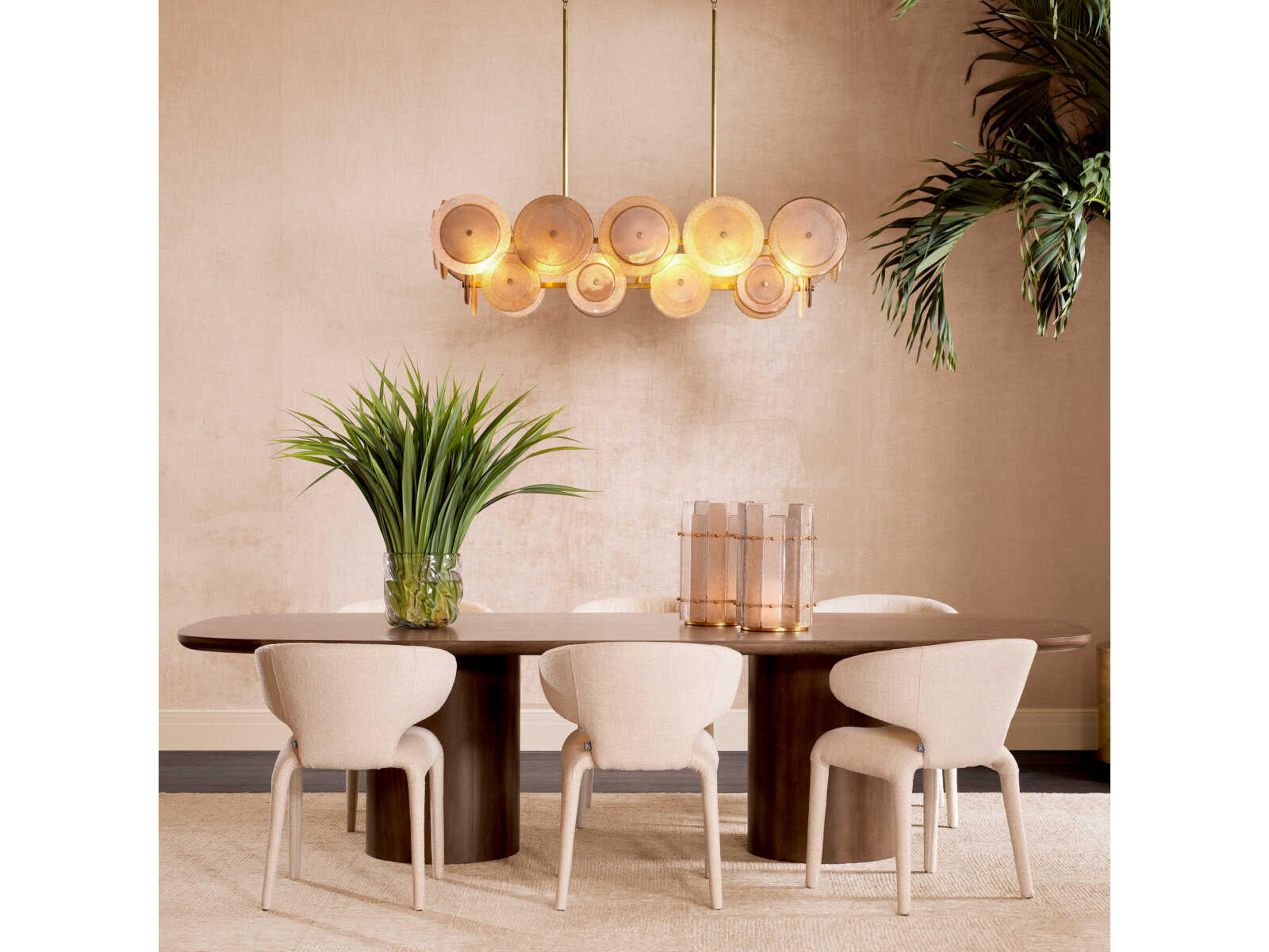 Eichholtz Glenmont Oak Wood Dining Room Set