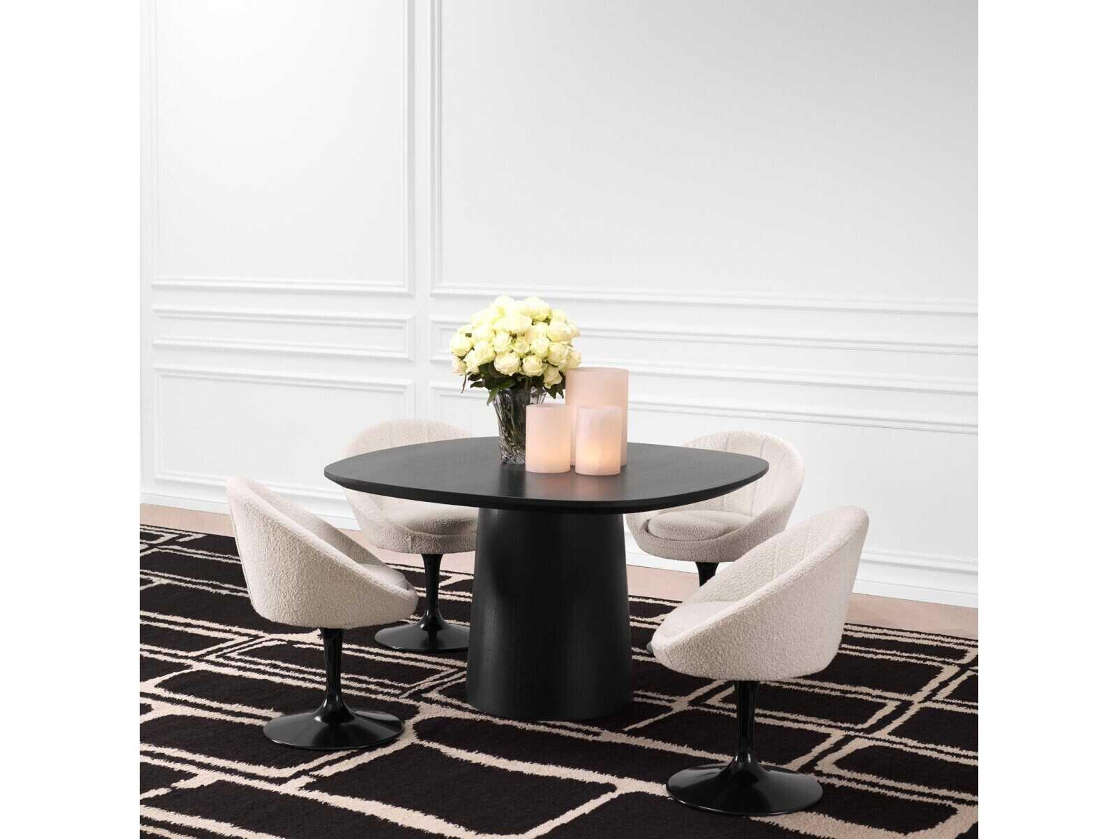 Eichholtz Motto Oak Wood Dining Room Set