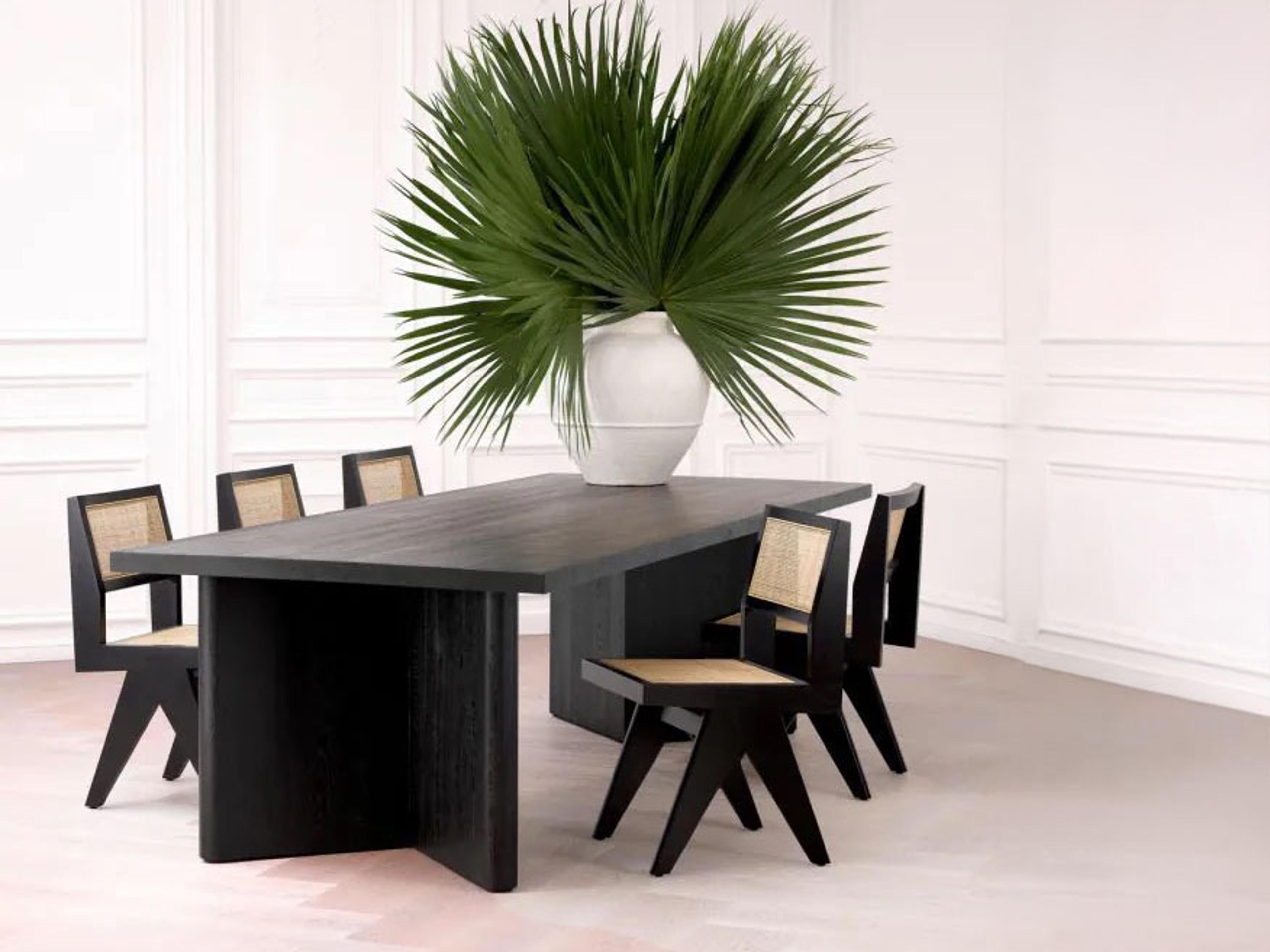 Niclas Oak Wood Dining Room Set