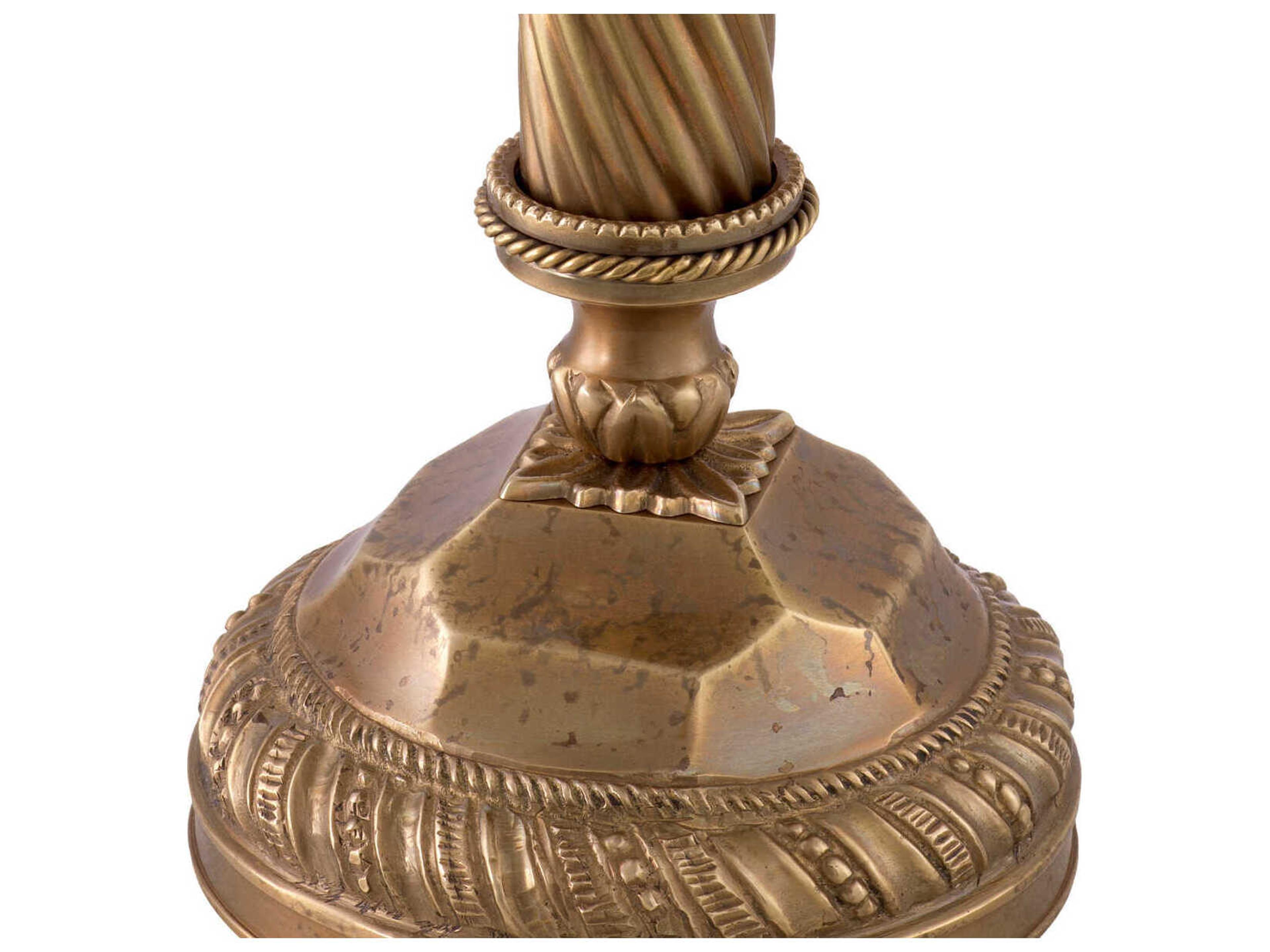 Eichholtz Candle Holders Vintage Brass Holder