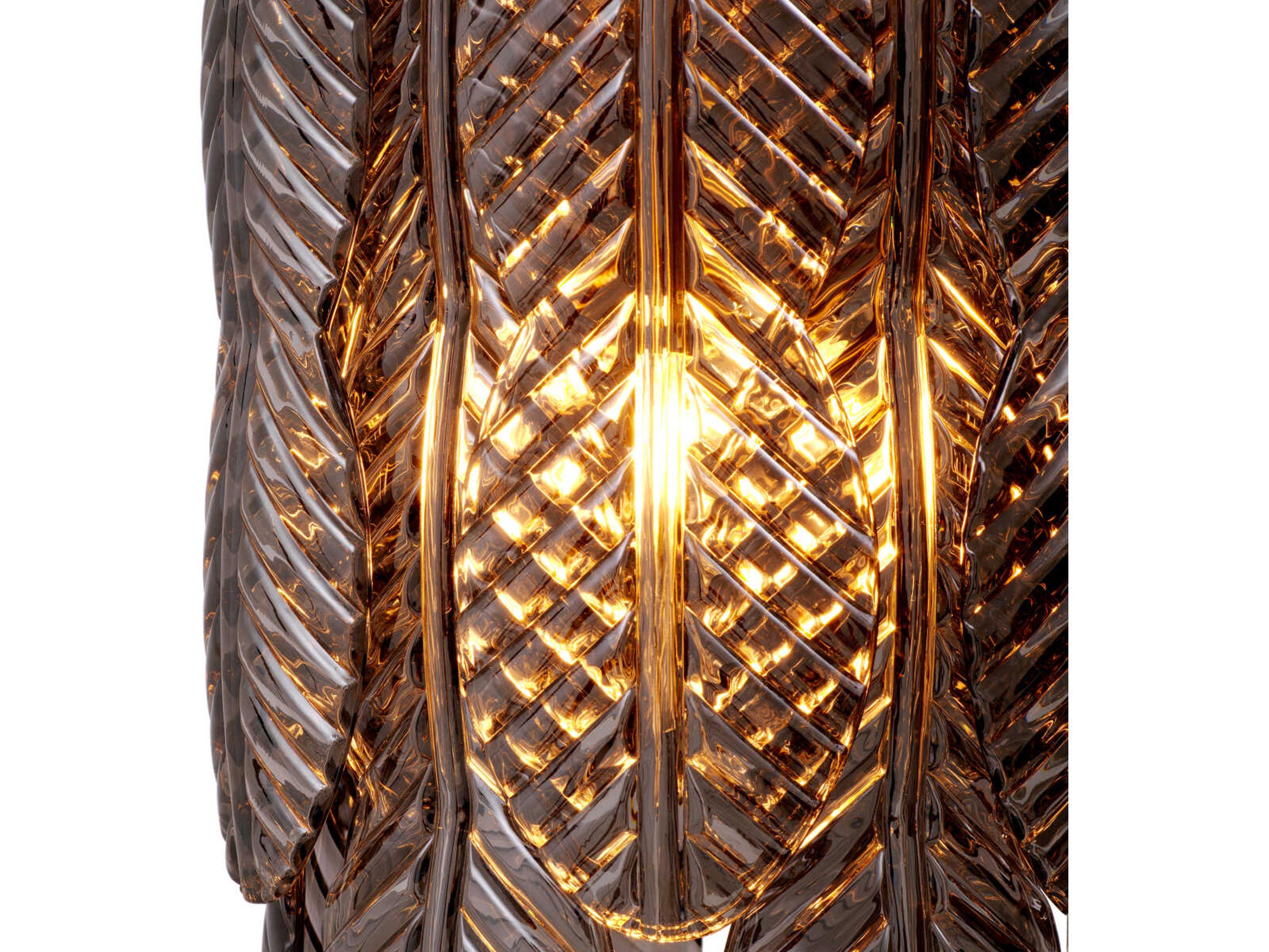 Eichholtz Sahure Antique Bronze Brass Traditional Tiered Chandelier