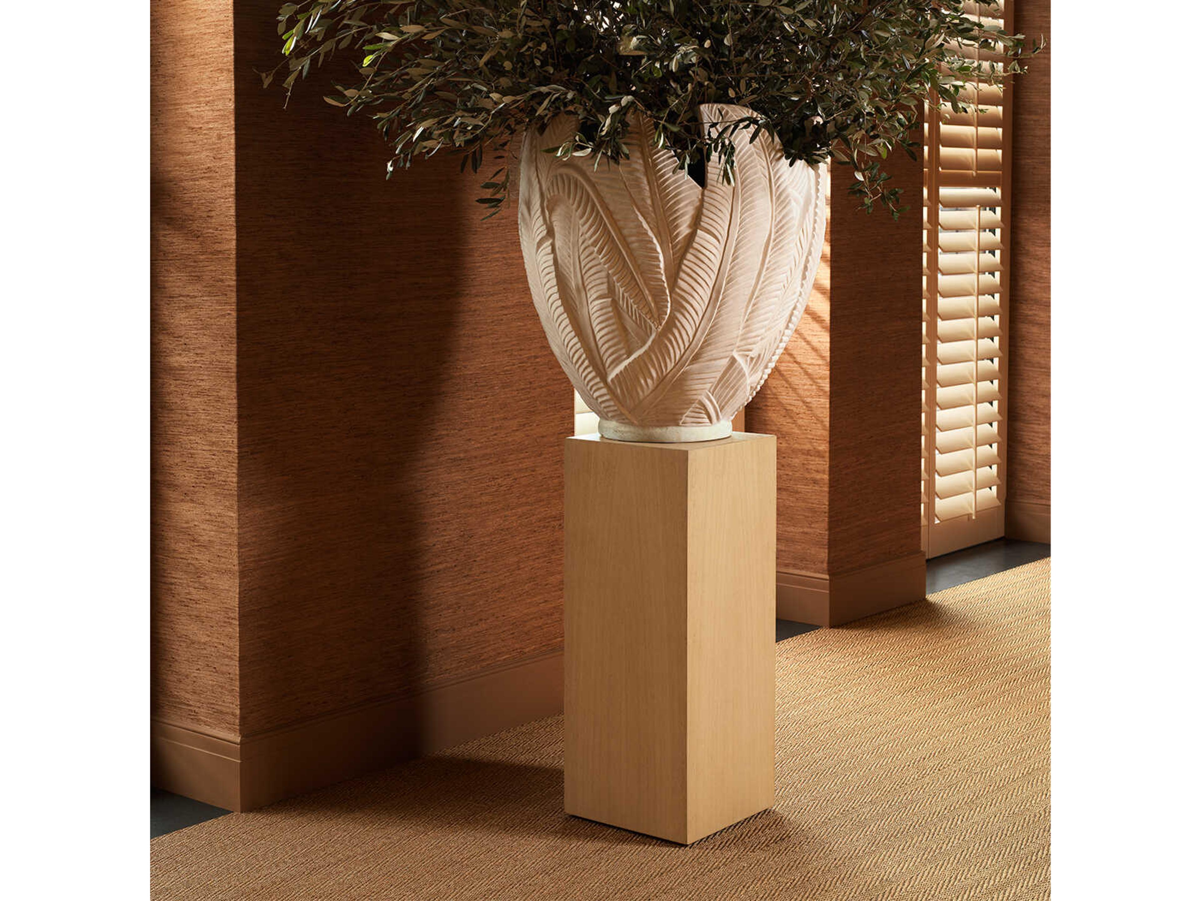 Eichholtz Columns Natural Oak Veneer Decorative Accent