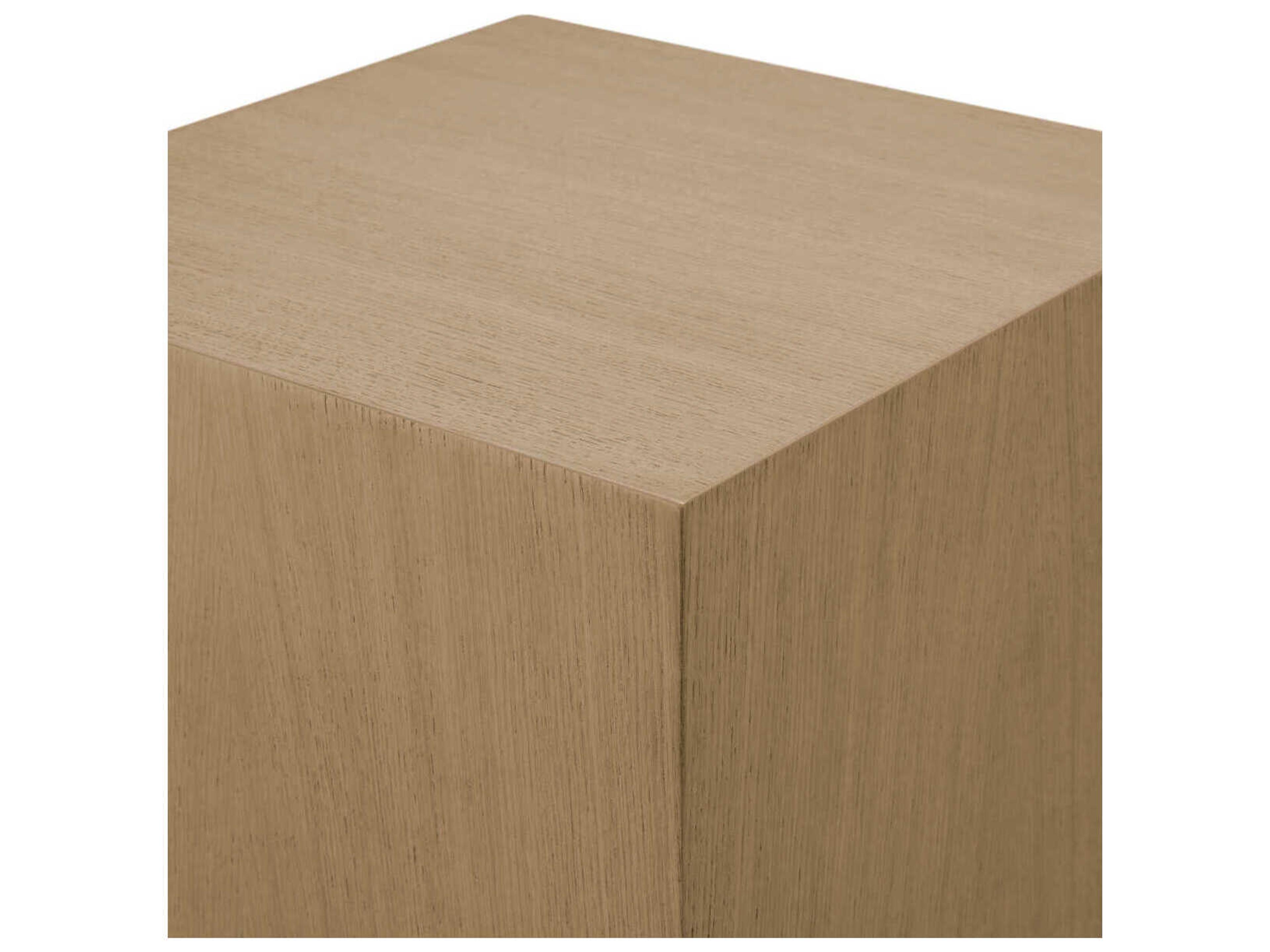 Eichholtz Columns Natural Oak Veneer Decorative Accent