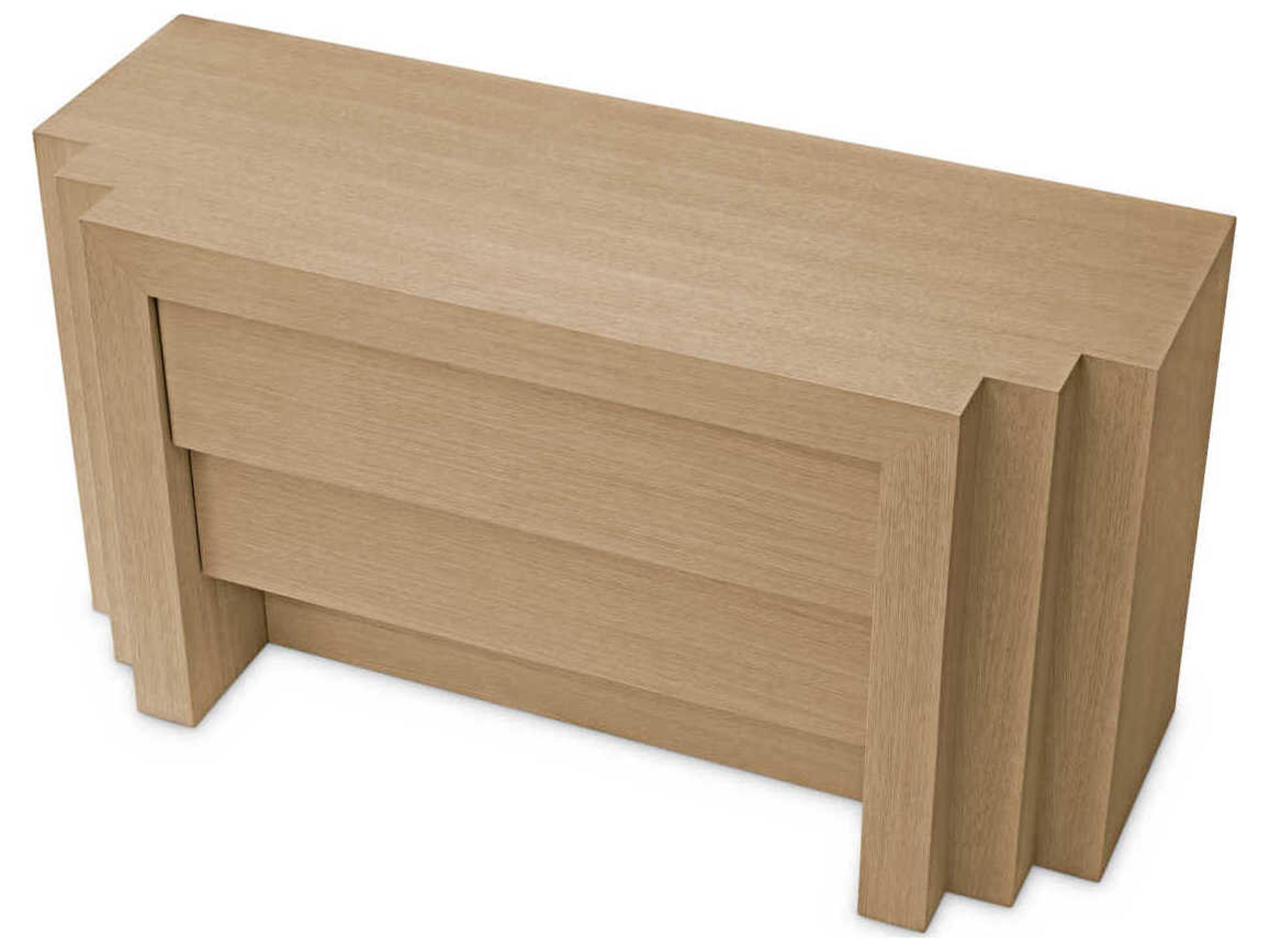 Eichholtz Metropolitan 3-Drawers Oak Wood Double Dresser