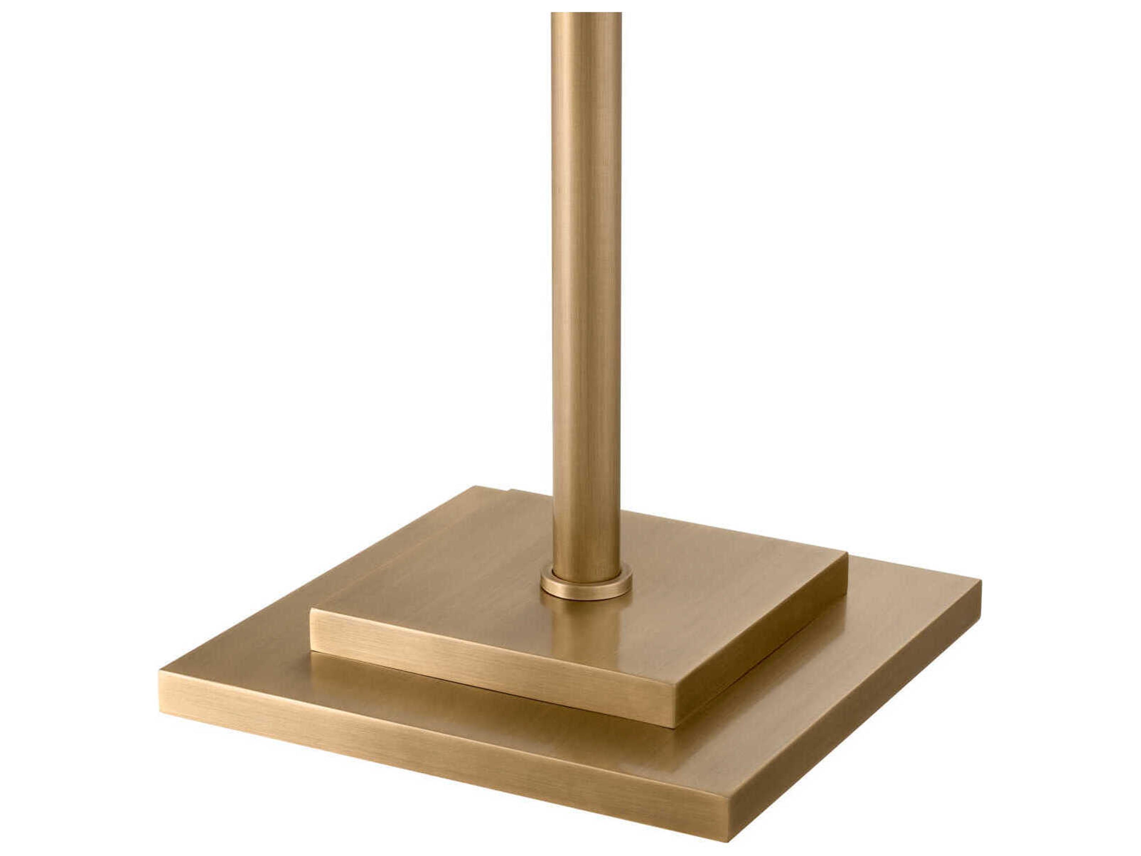 Eichholtz Corbin Brushed Brass Floor Lamp
