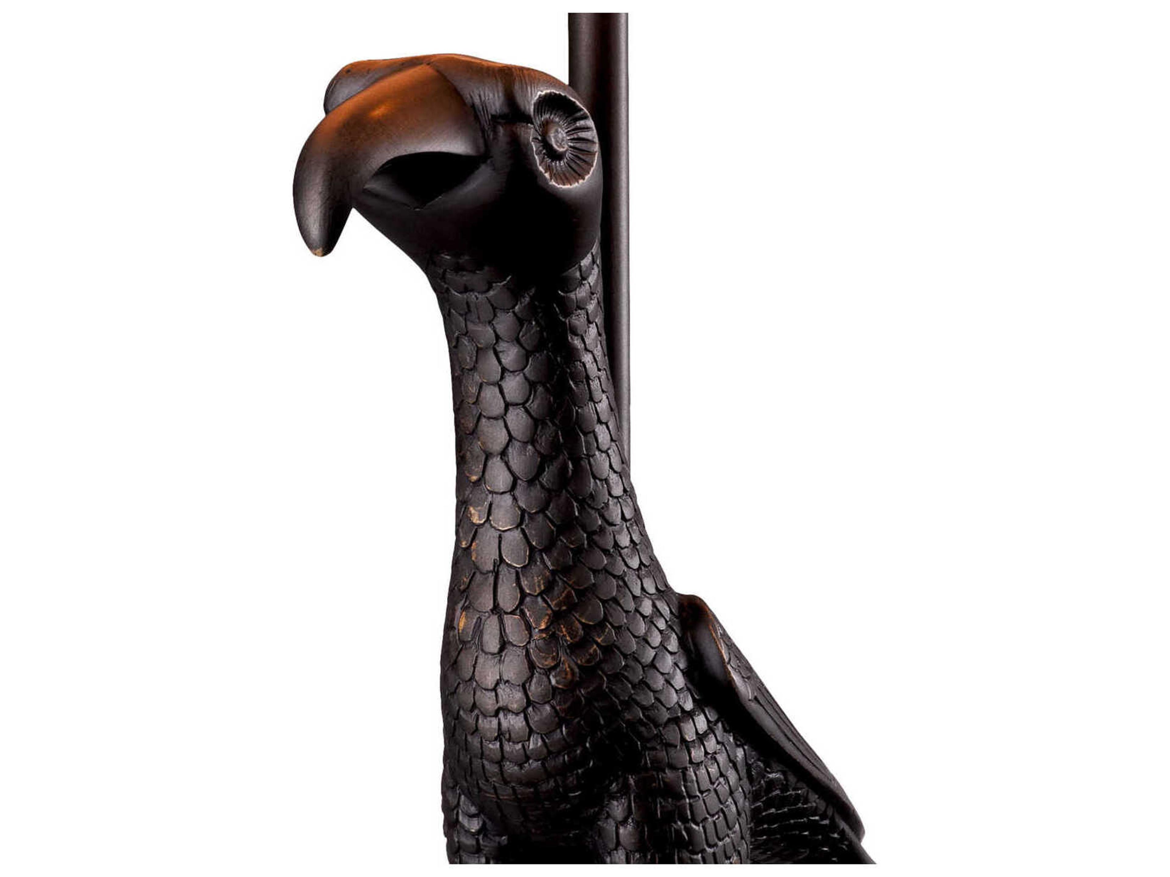 Eichholtz Falcon Copper Bronze Traditional Table Lamp