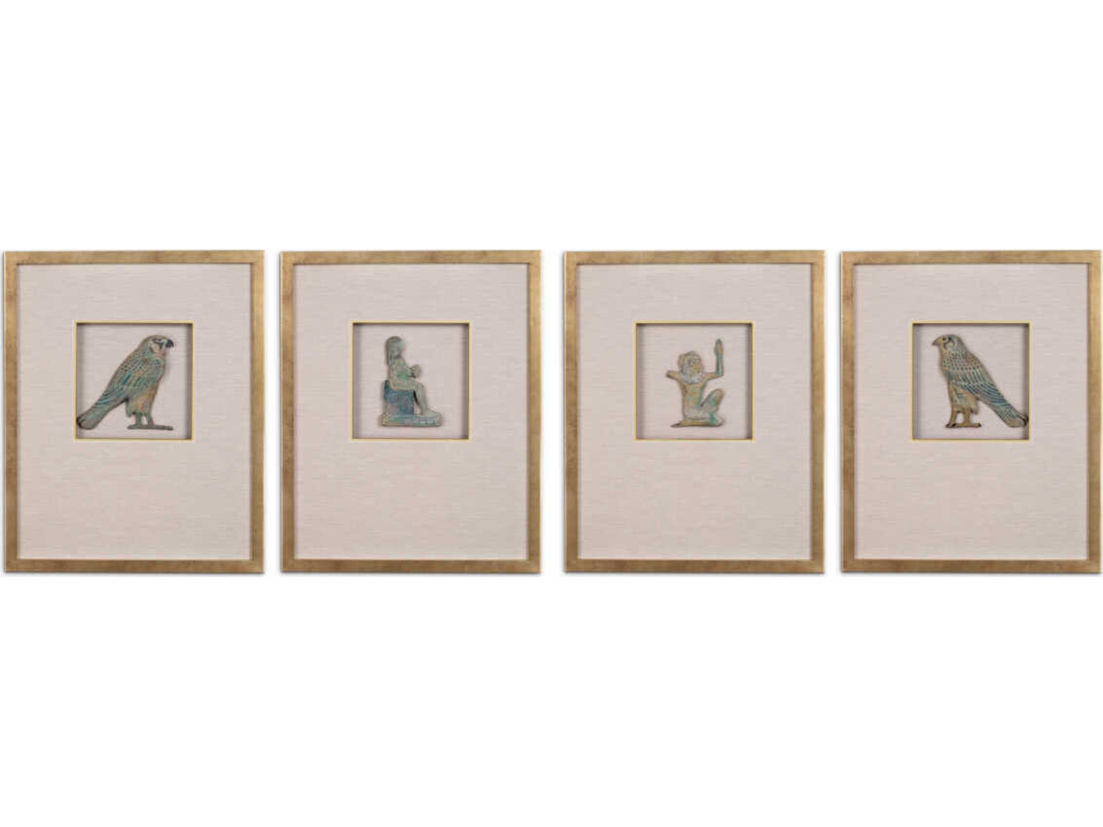 Prints Wall Art Inlay Hermopolis Set of 4