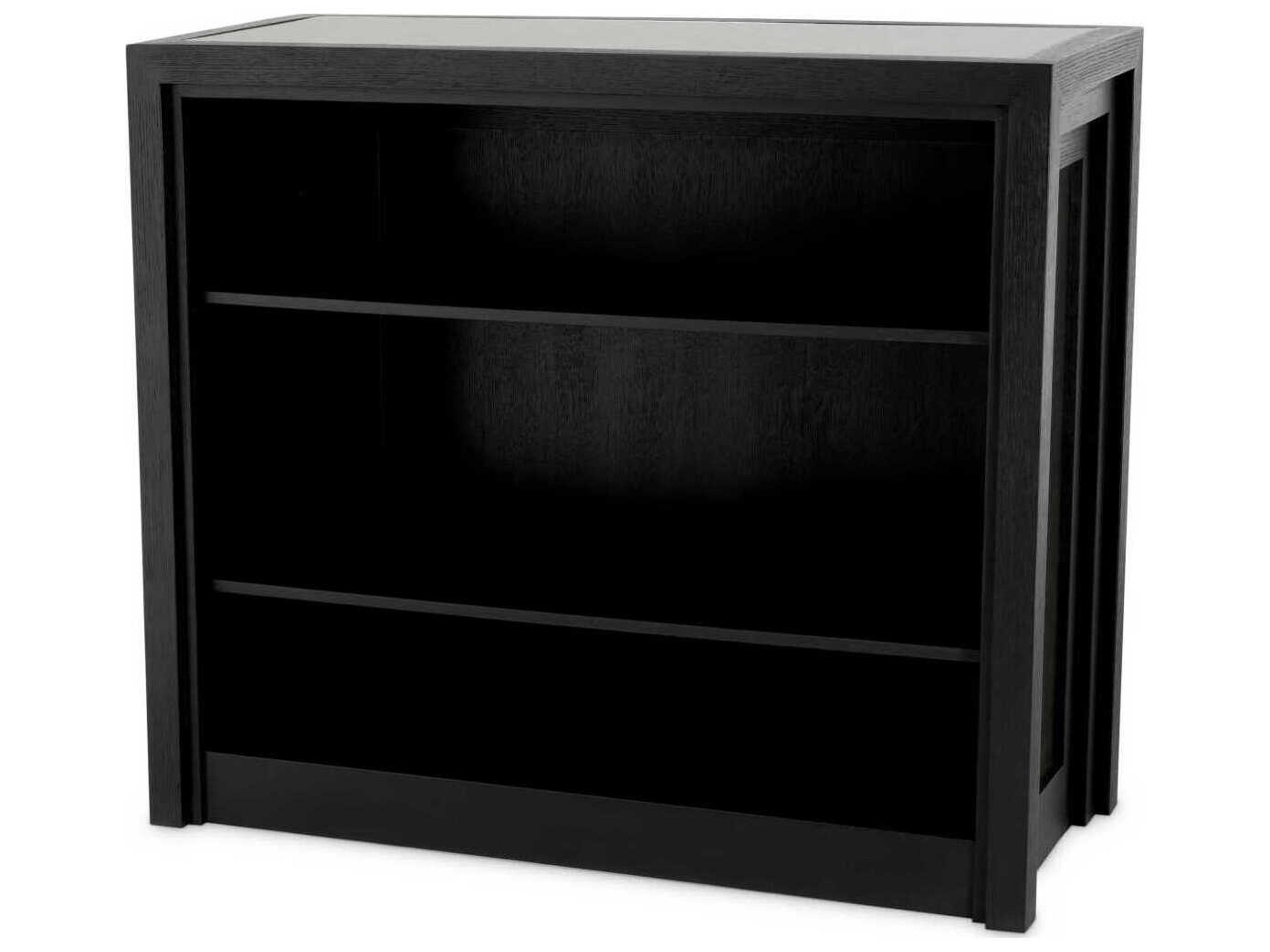 Eichholtz Bar Butler Black Solid Wood Cabinet