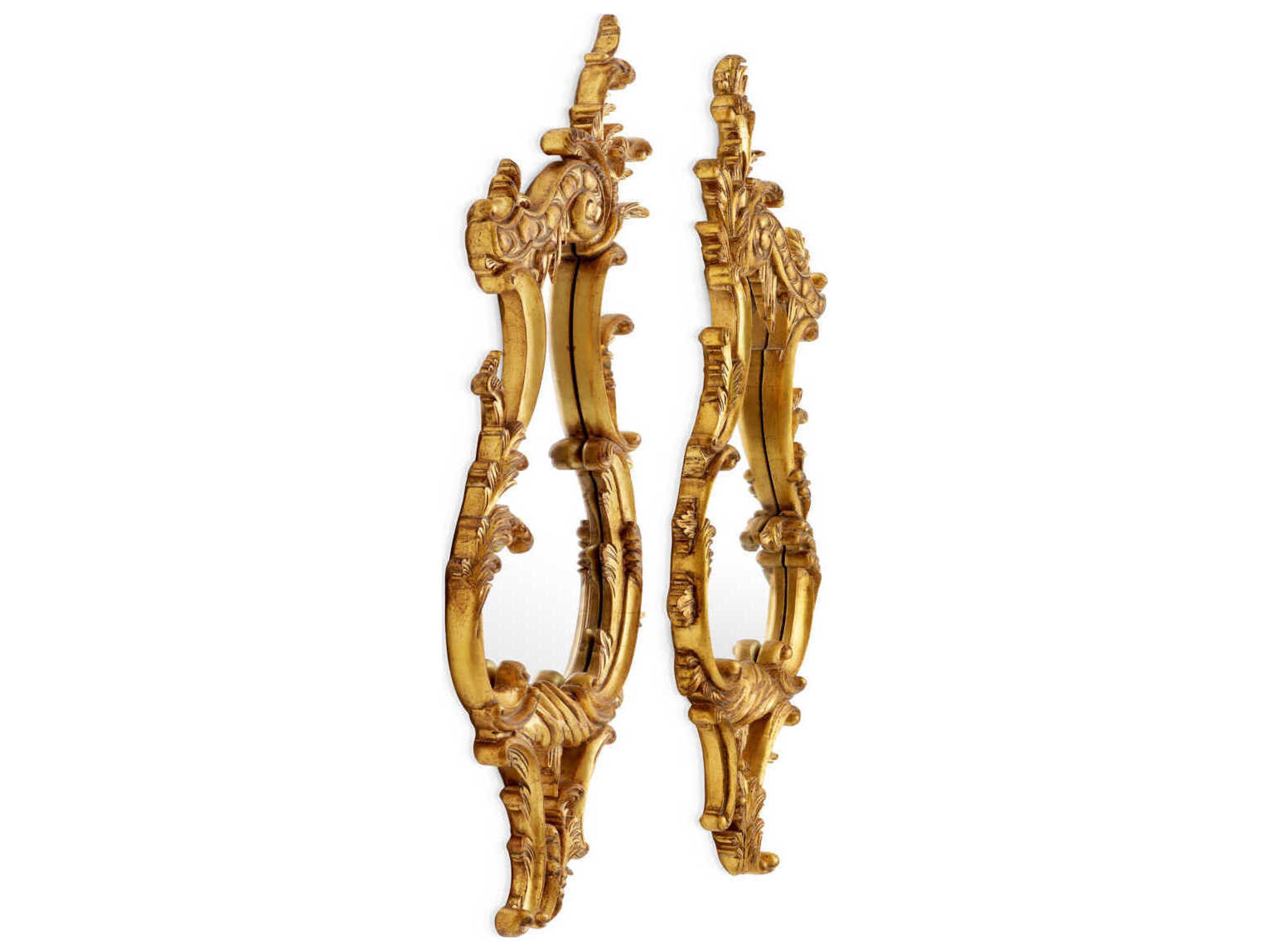 Eichholtz Gould Antique Gold Wall Mirror Set of 2