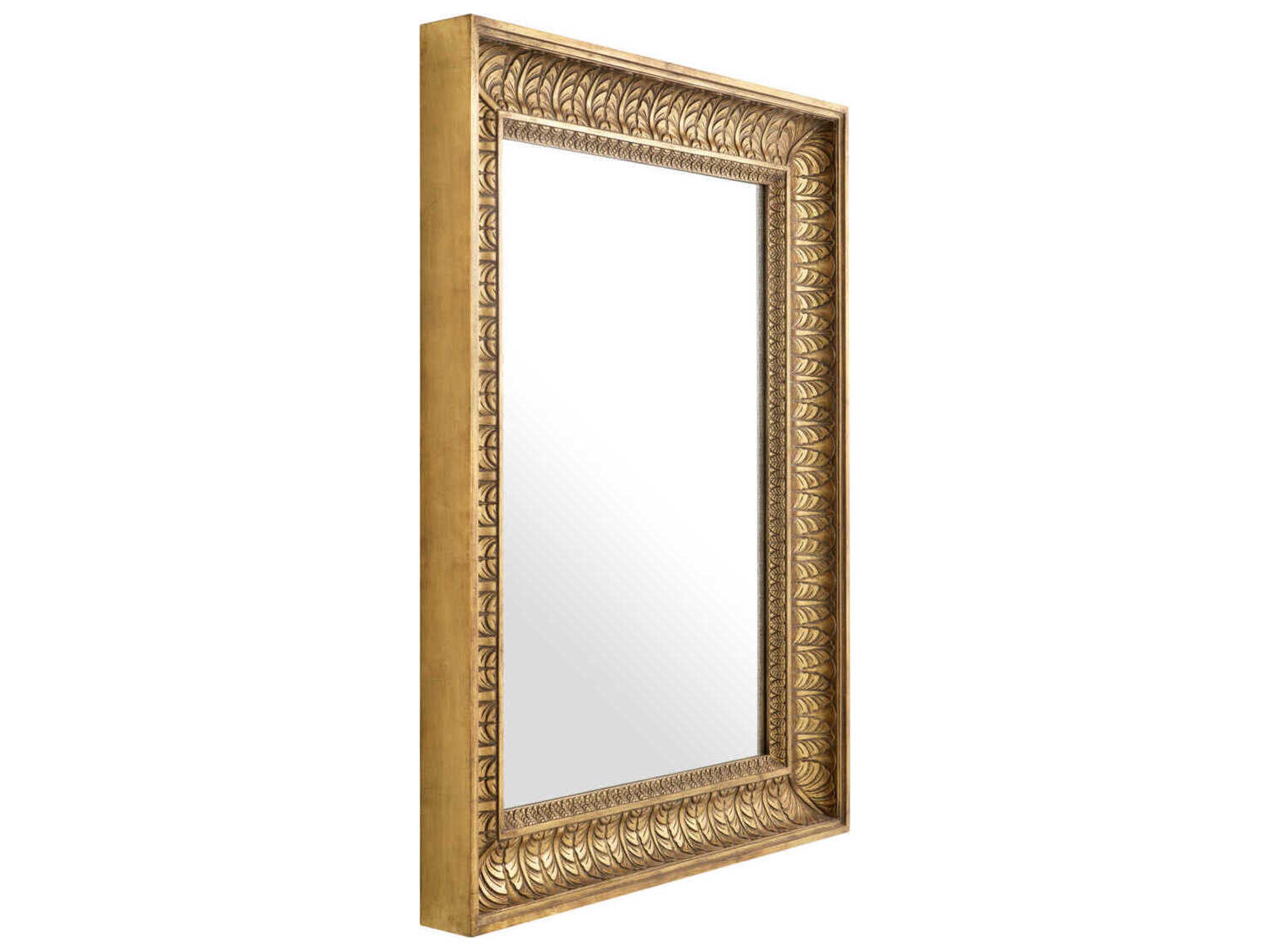 Eichholtz Sahure Antique Gold Wall Mirror Rectangular
