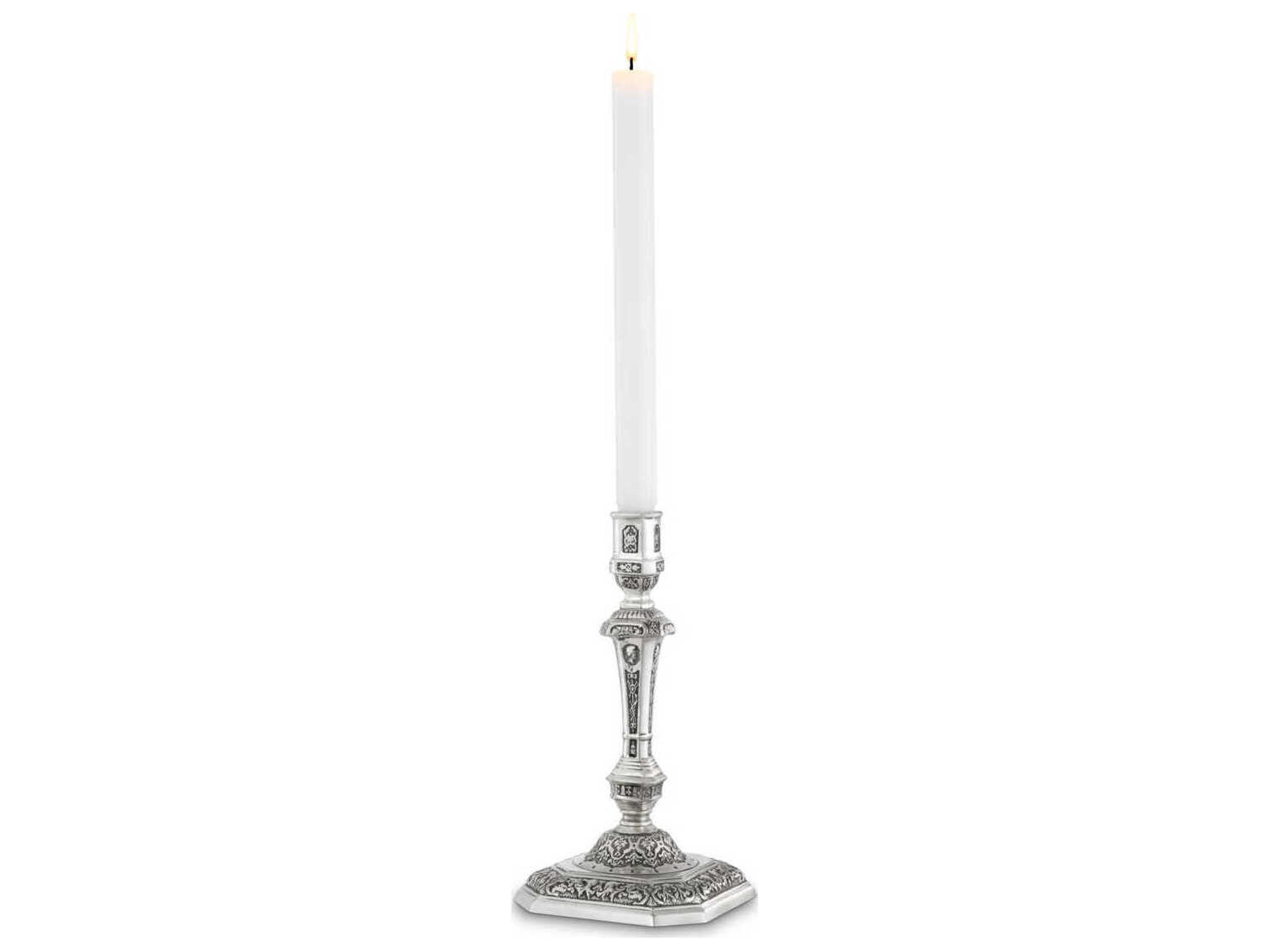 Candle Holders Antique Silver Holder