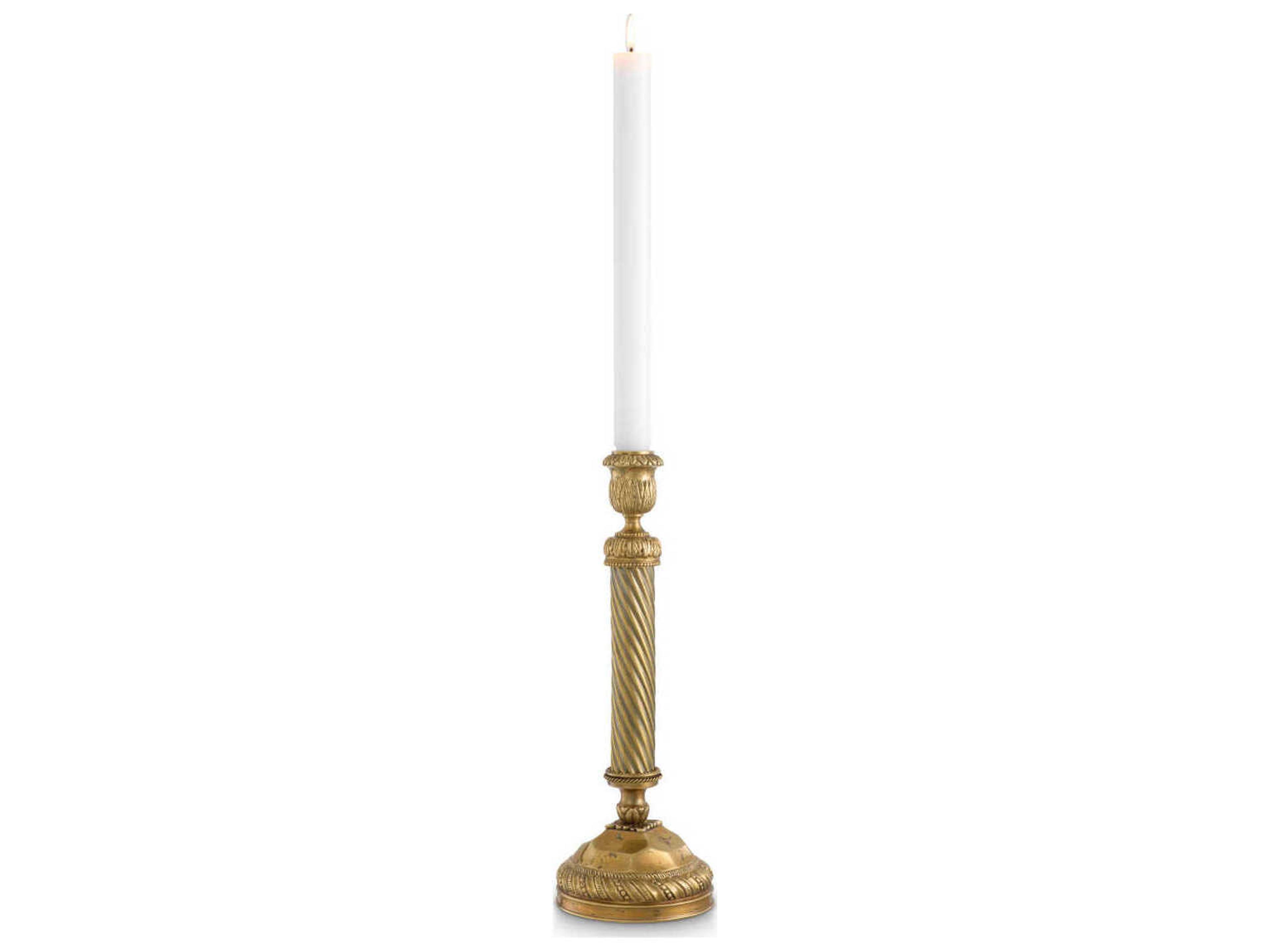Candle Holders Antique Brass Holder