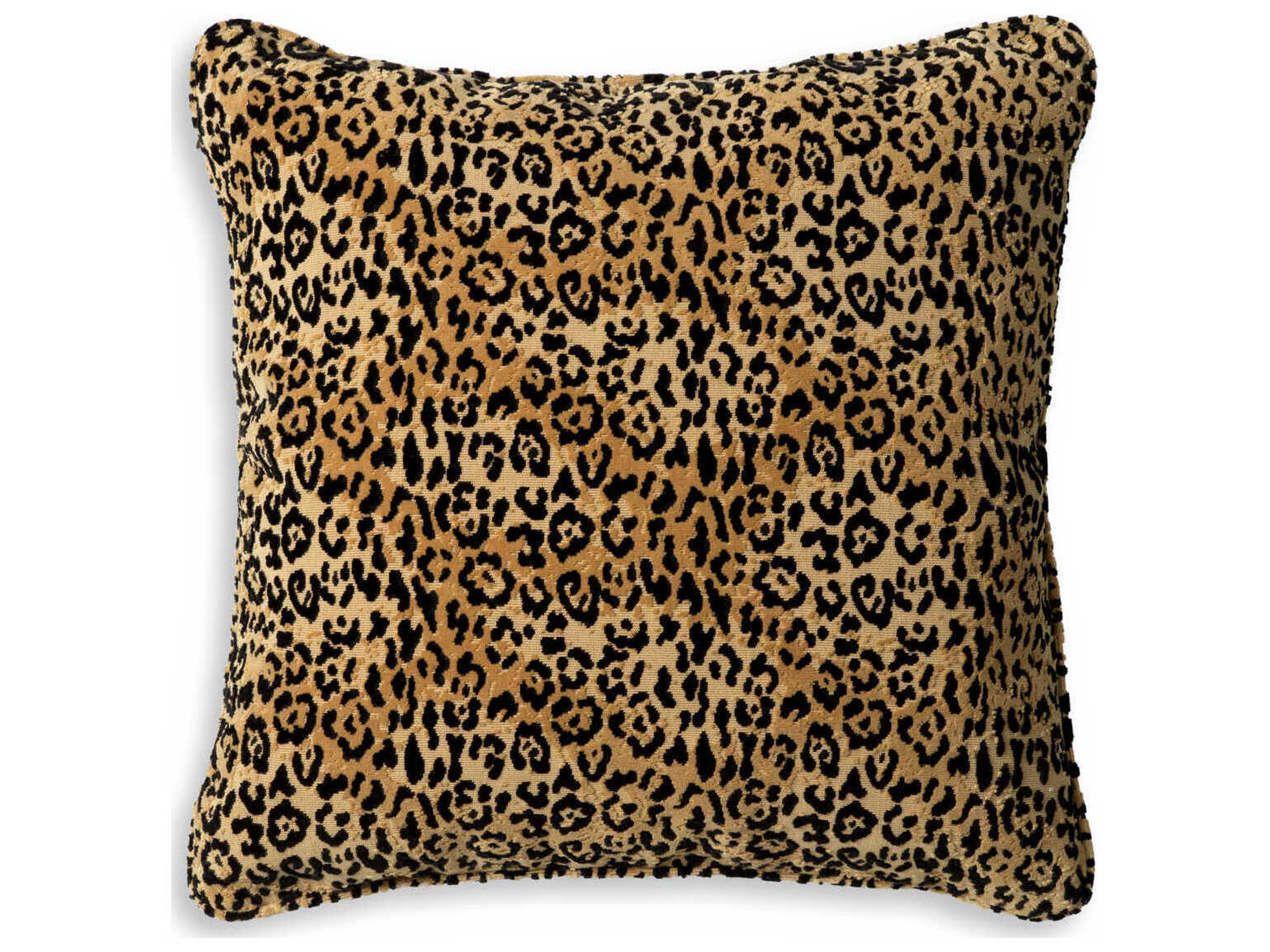 Diana L Cushion Bernard Leopard