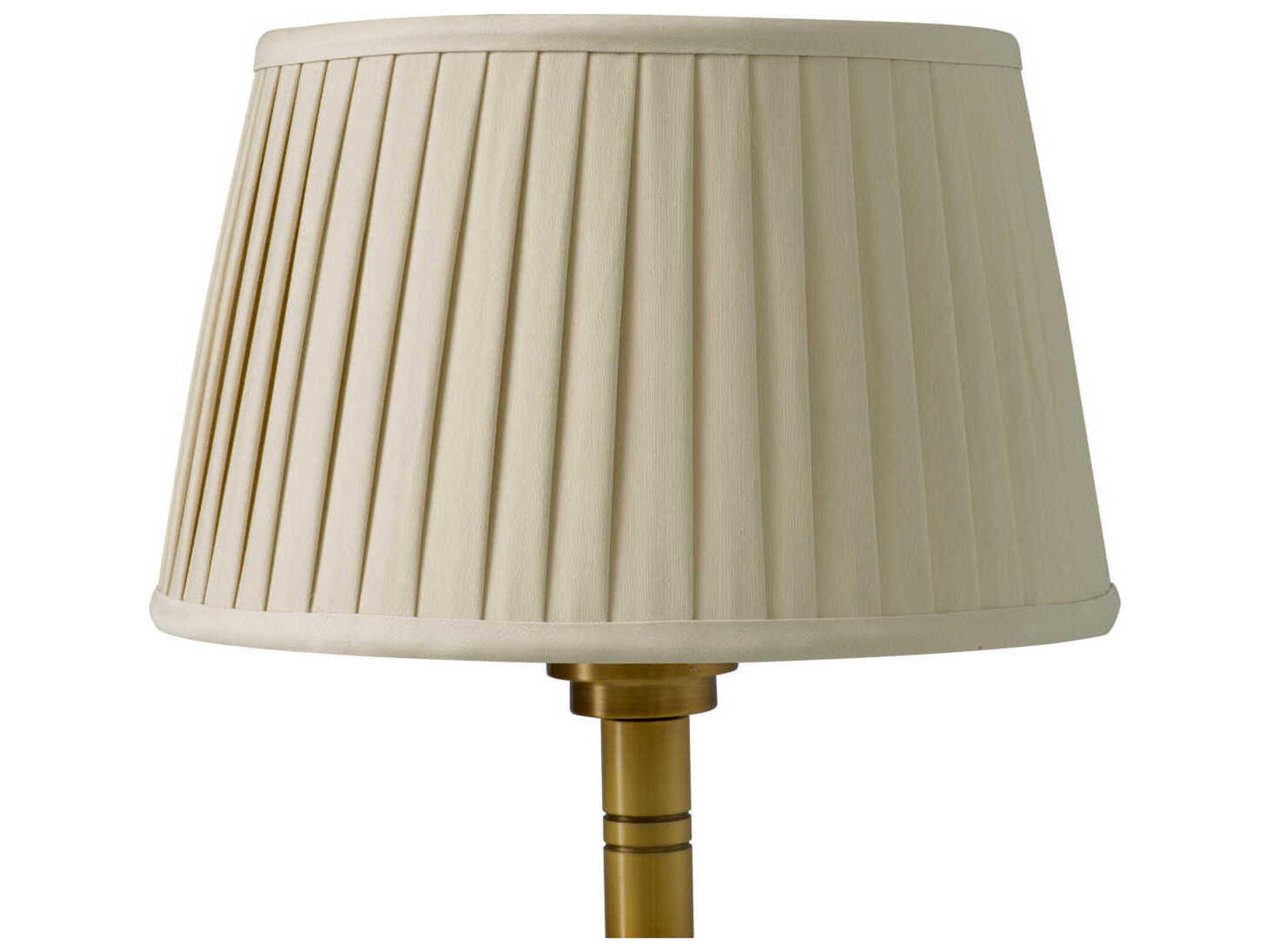 Eichholtz Tryon Brushed Brass Traditional Floor Lamp