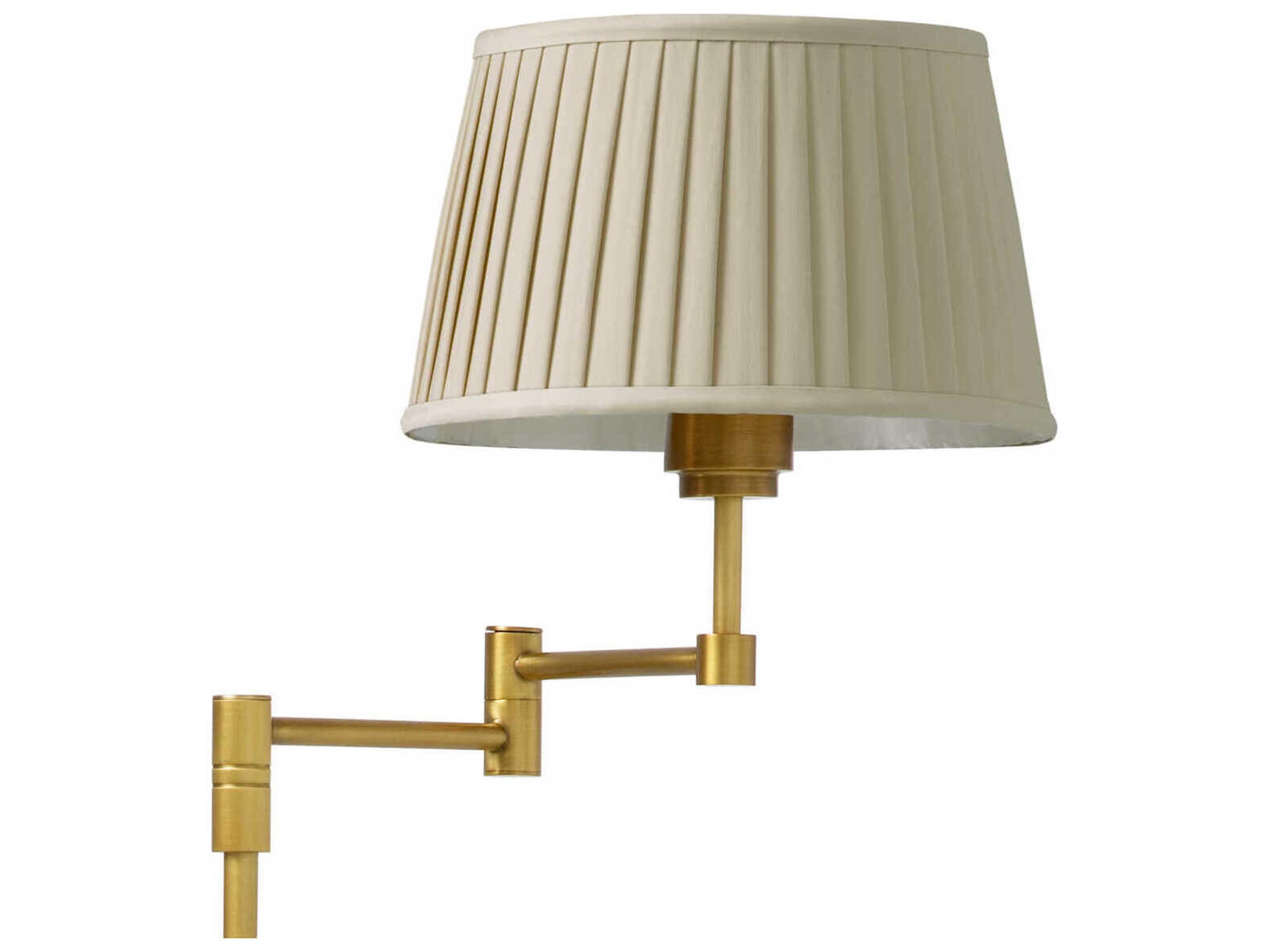 Eichholtz Corbin Brushed Brass Traditional Floor Lamp