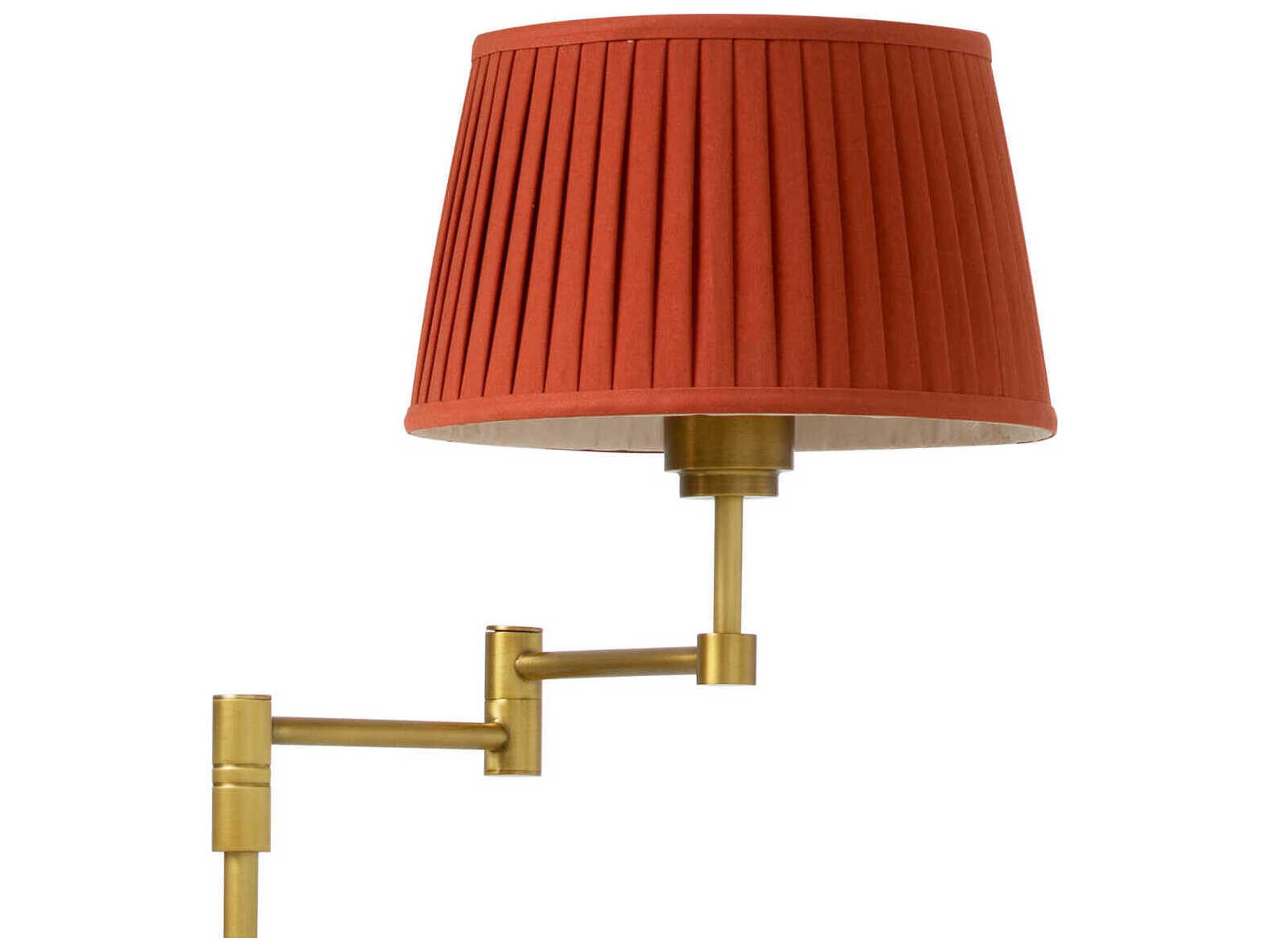 Eichholtz Corbin Brushed Brass Traditional Floor Lamp